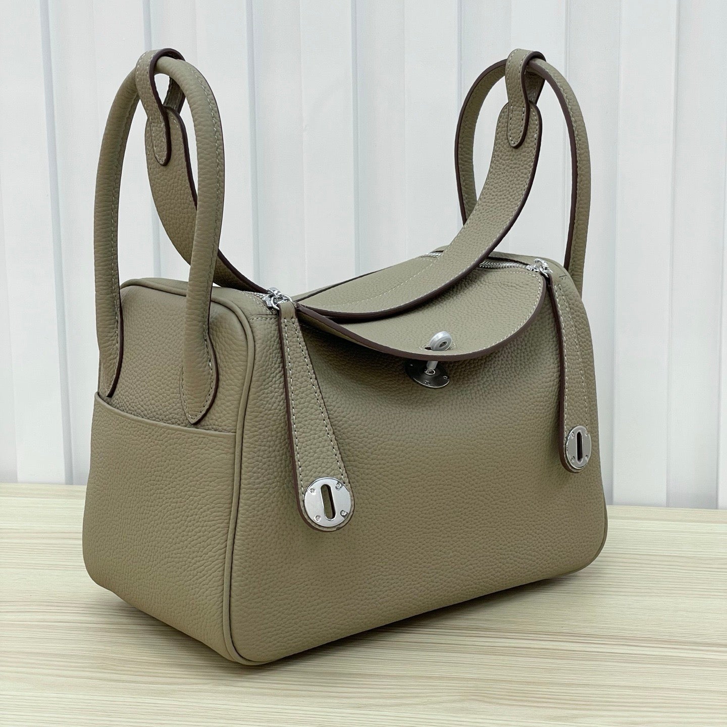 Luxury Structured Handbag Collection – Pebbled & Croc-Textured Leather with Metallic Hardware