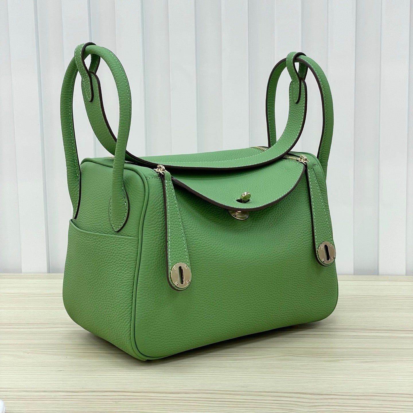 Luxury Structured Handbag Collection – Pebbled & Croc-Textured Leather with Metallic Hardware