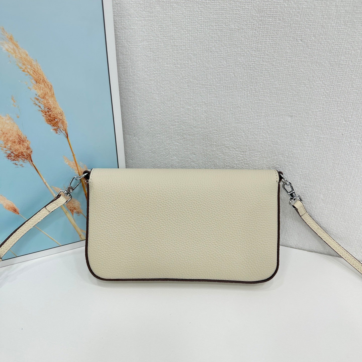 Hermès Mini Flap Handbag Collection – Textured Leather with Embossed H Logo