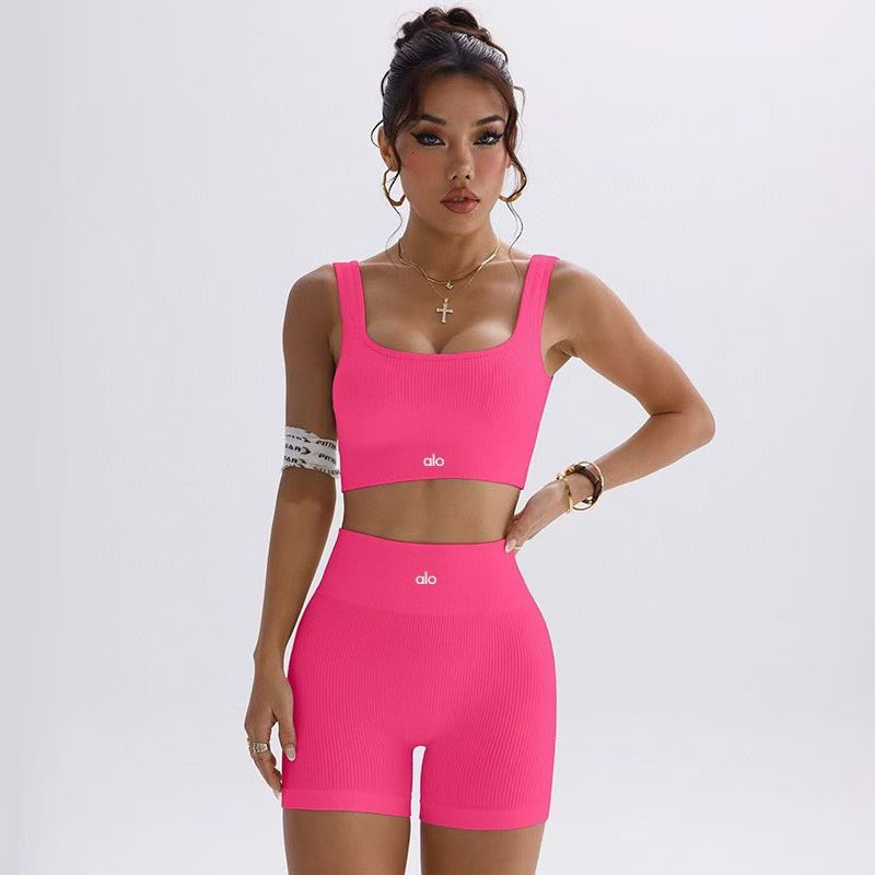 ALO RibSculpt Set – ColorBloom Edition