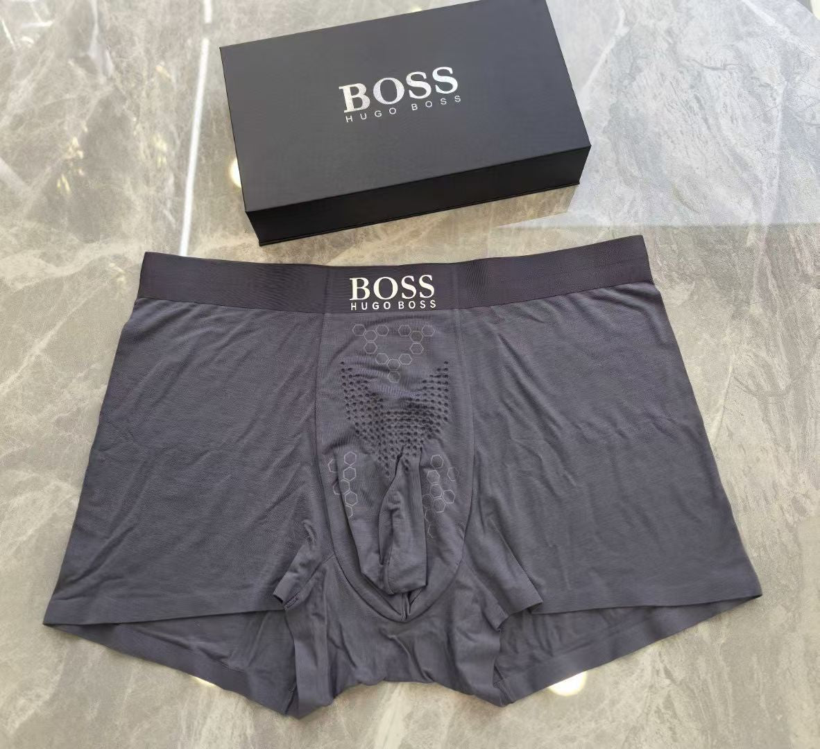 Hugo Boss MotionFlex Briefs – Signature Texture Edition