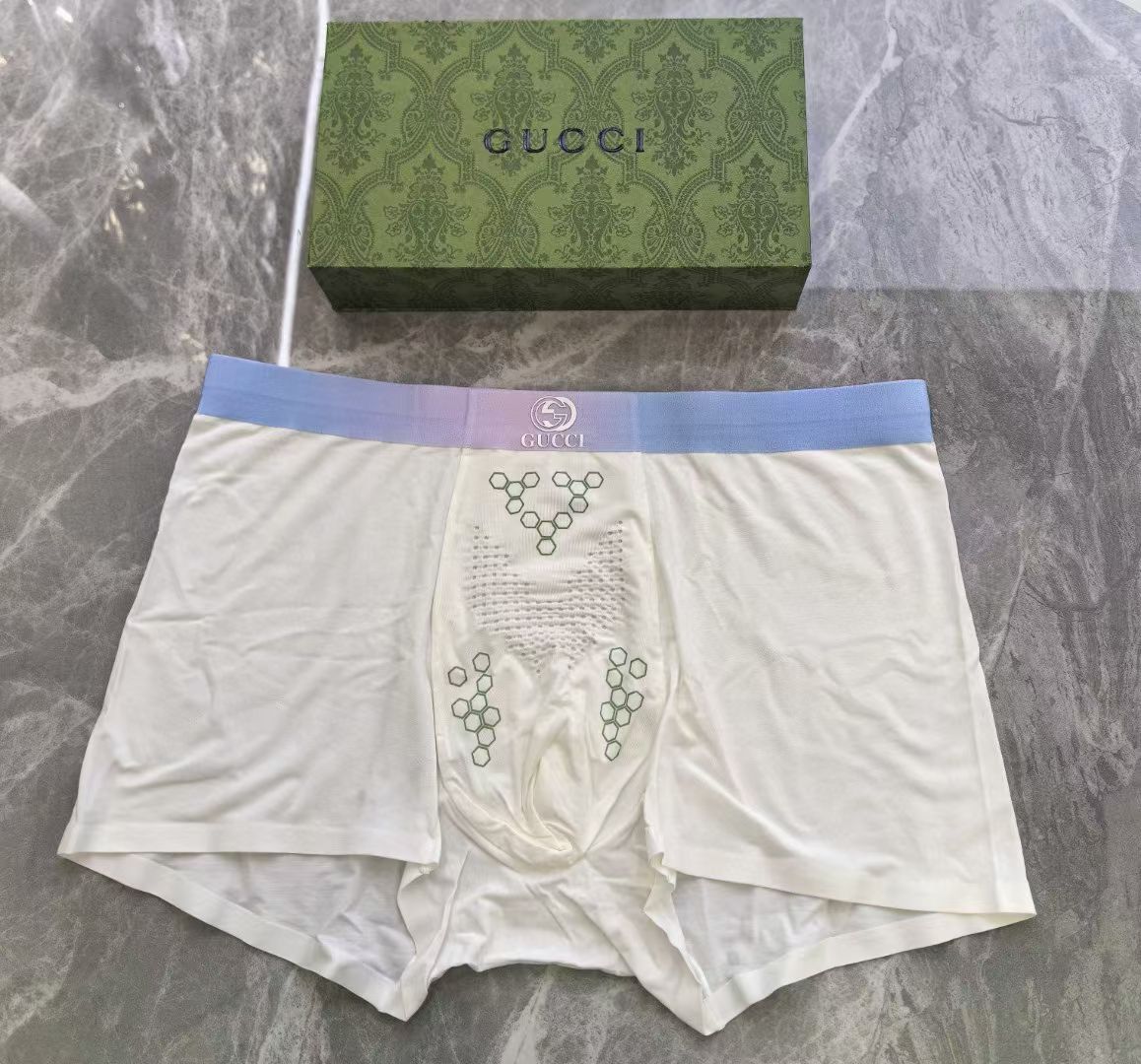 Gucci HexForm Briefs – Textured Elegance Edition