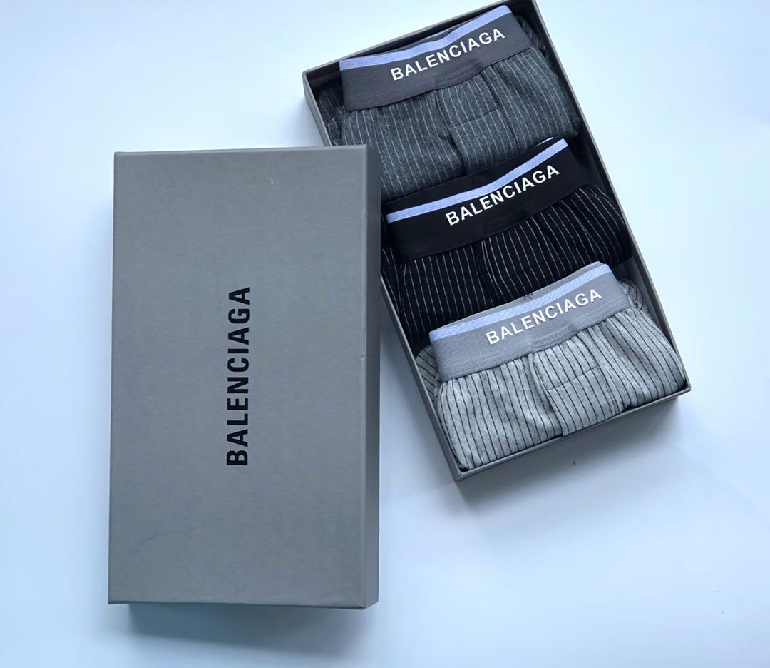 Balenciaga StripeForm Briefs – LuxeLine Edition