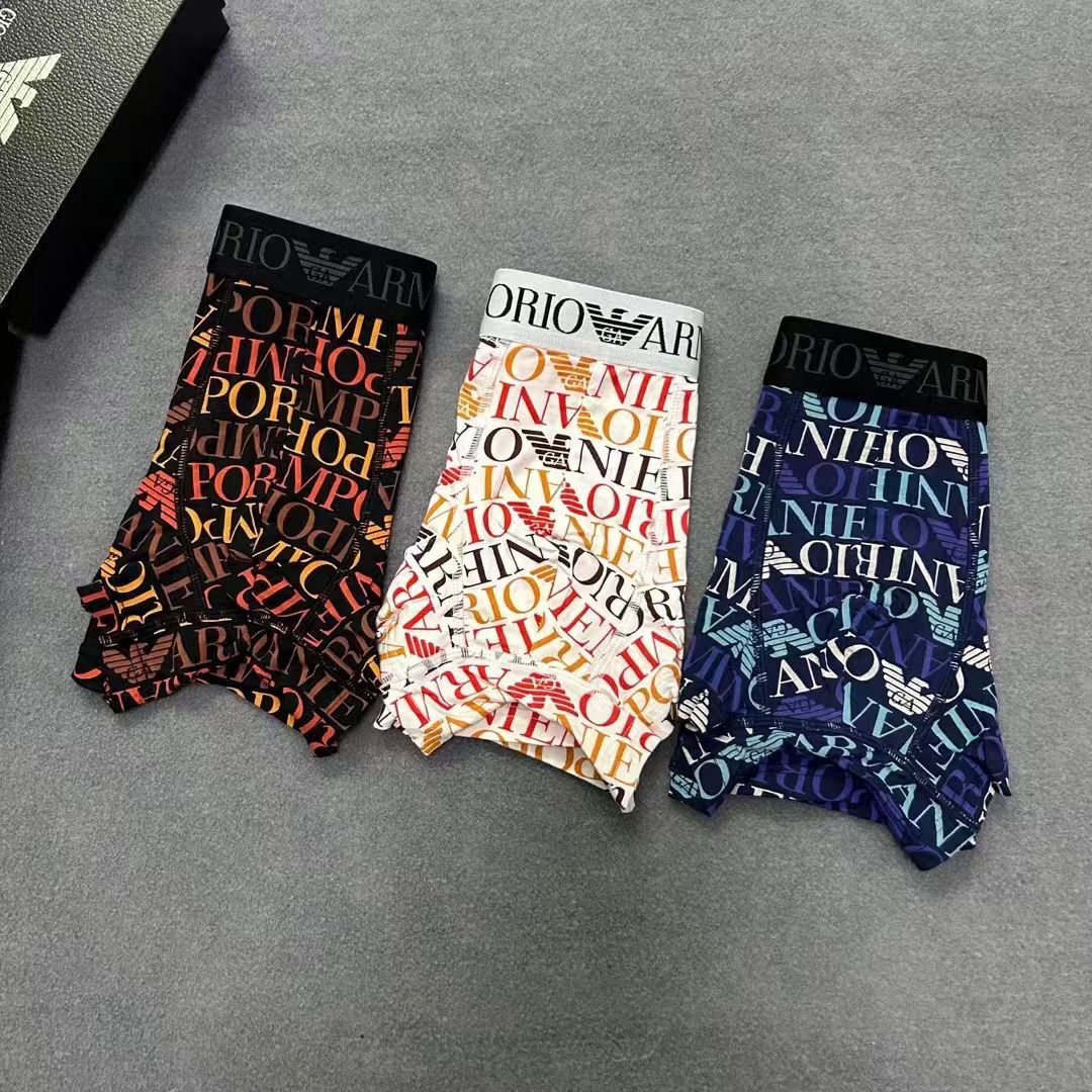 Emporio Armani PrintCore Briefs – Iconic Logo Series