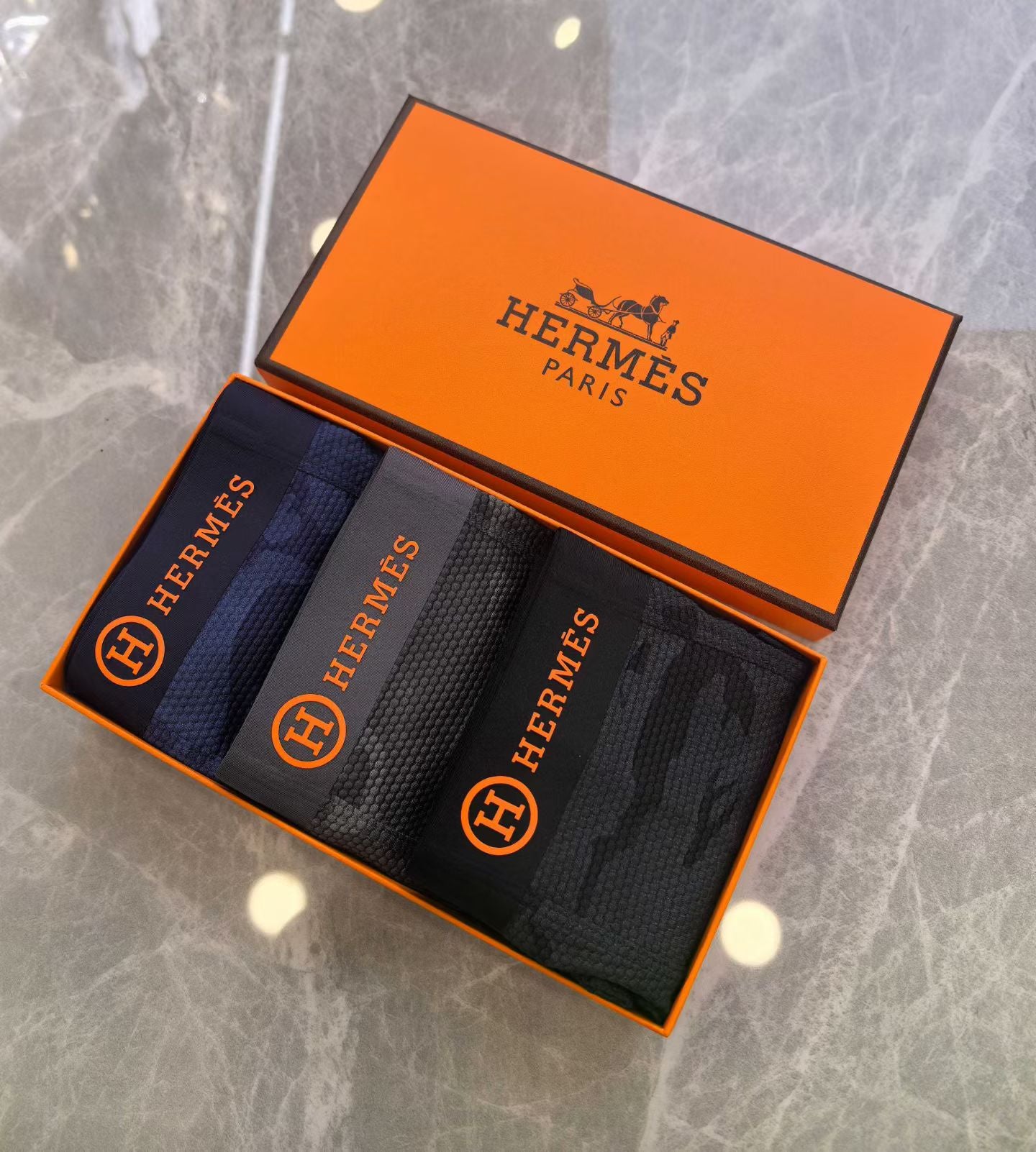 Hermès BlueCrest Briefs – Atelier Camouflage Editio