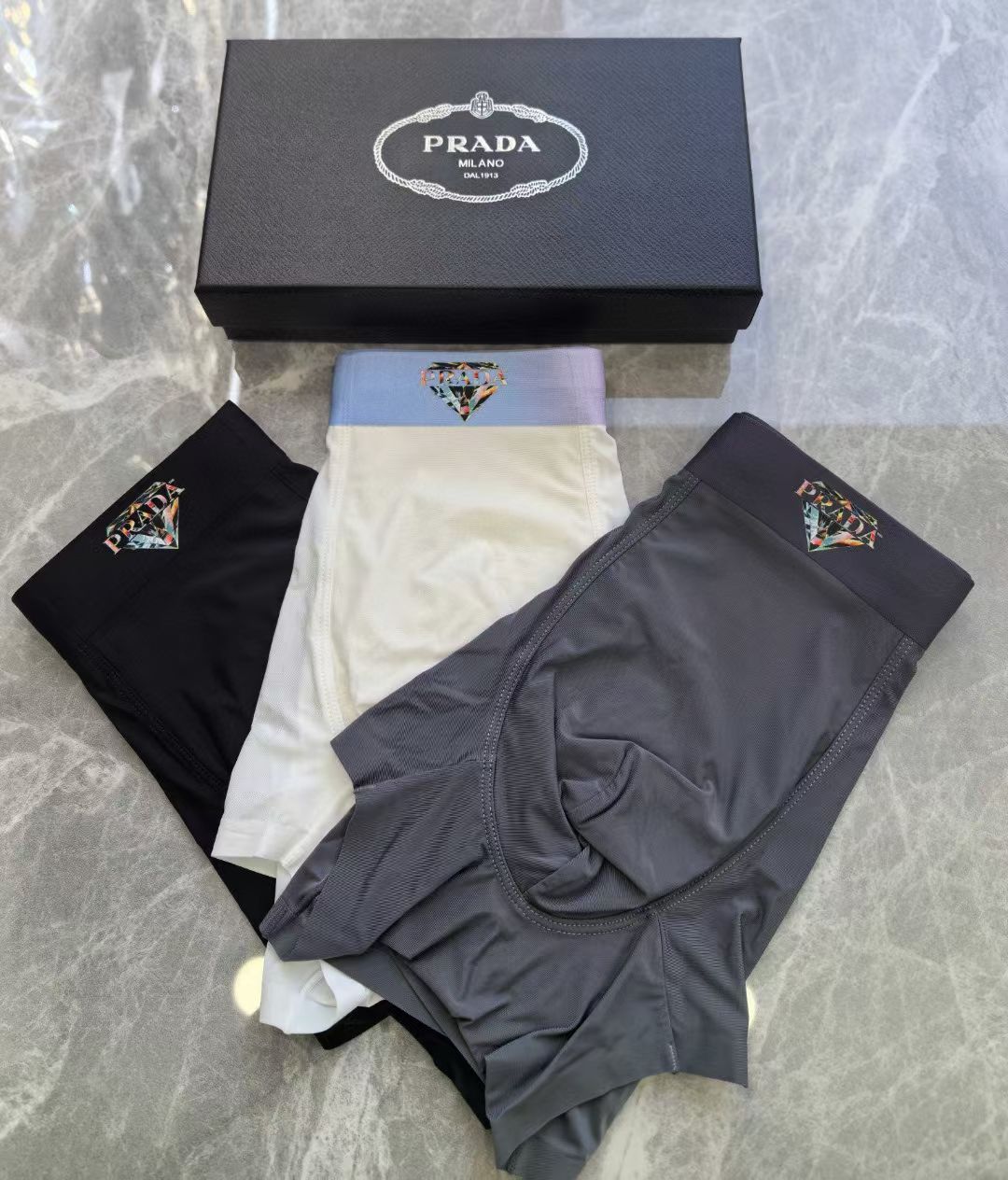 Prada Spectrum Core Briefs – Signature Patch Edition
