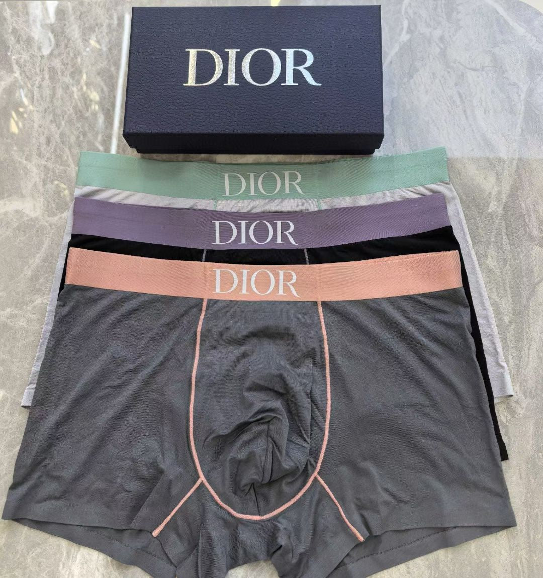 Dior ColorBand Briefs – Contrast Stitch Edition