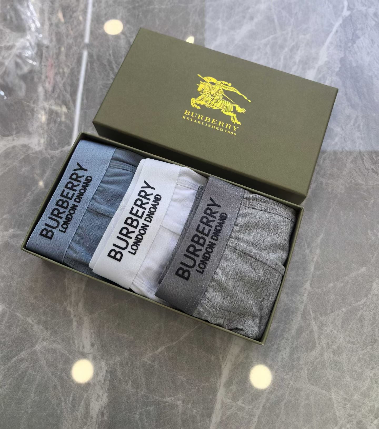 Burberry LondonLine Briefs – MarbleTone Edition