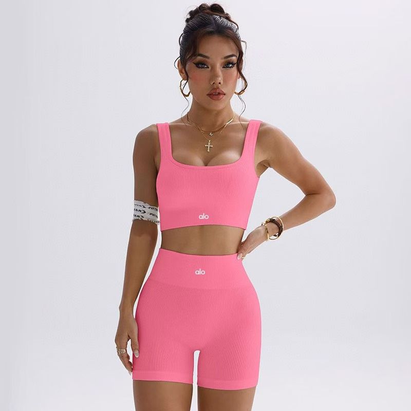 ALO RibSculpt Set – ColorBloom Edition