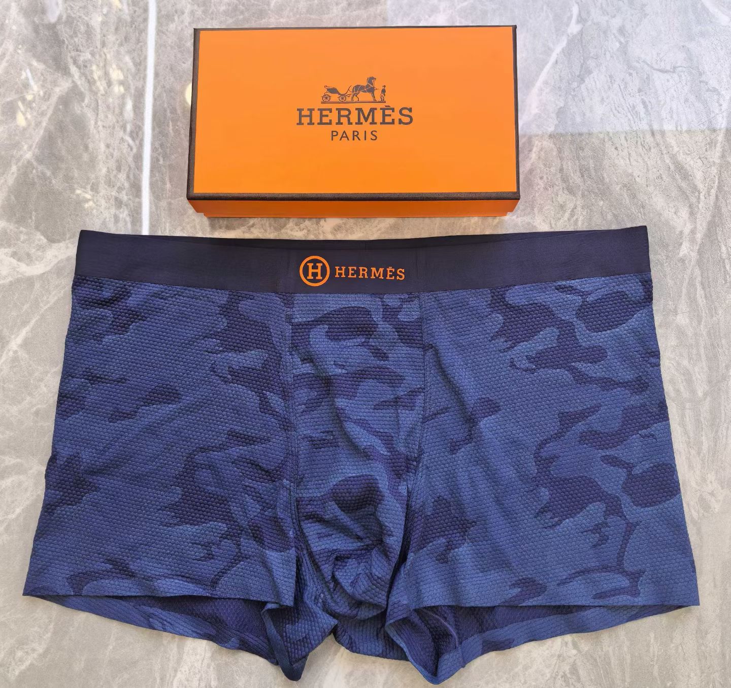 Hermès BlueCrest Briefs – Atelier Camouflage Editio