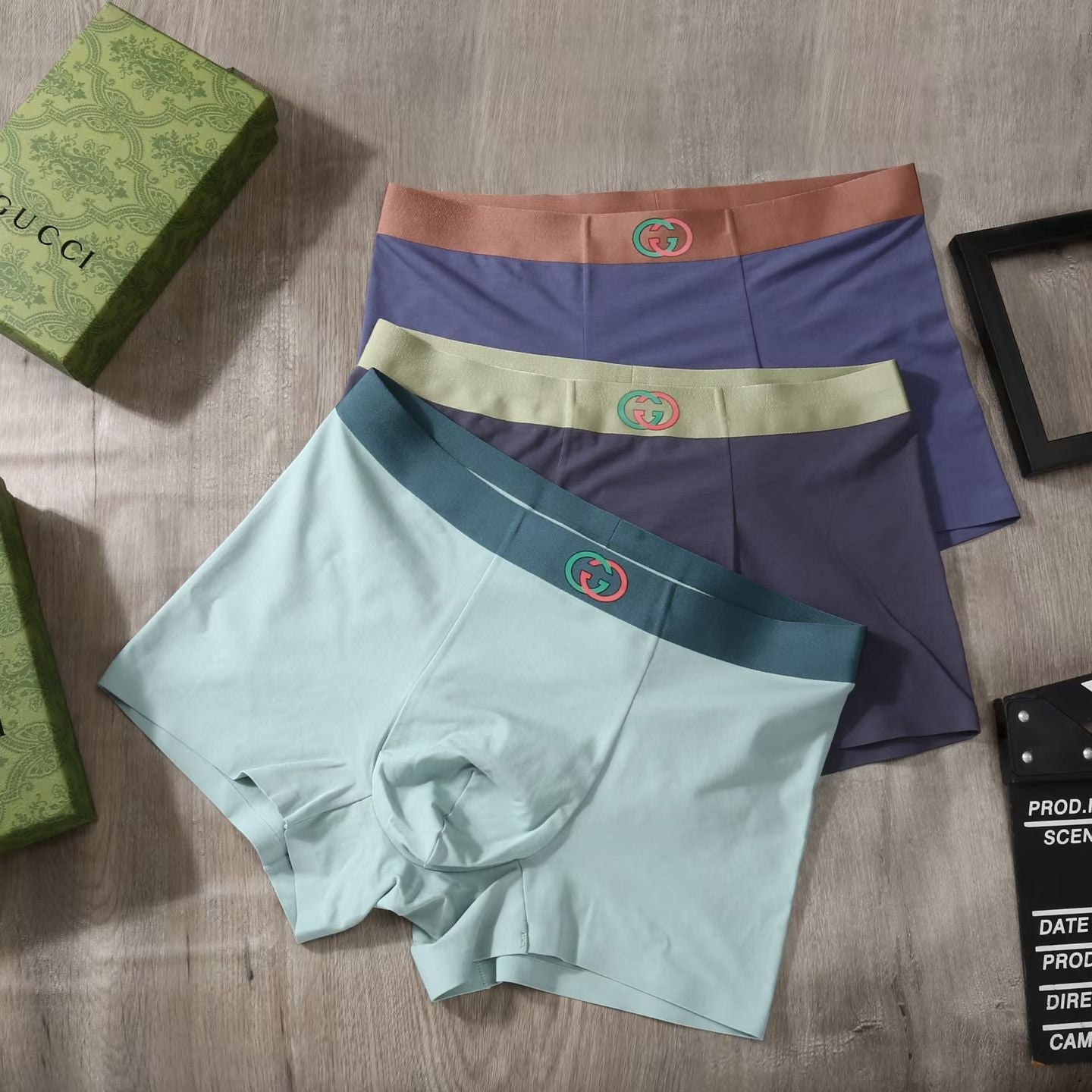 Gucci CrestBand Briefs – Cinematic Trio Edition