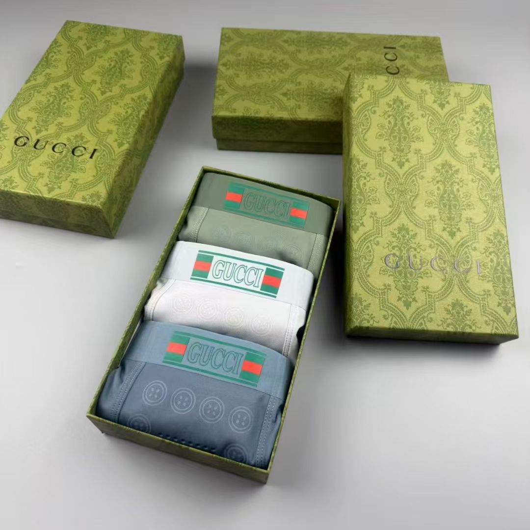 Gucci StripeCrest Briefs – Heritage Band Edition