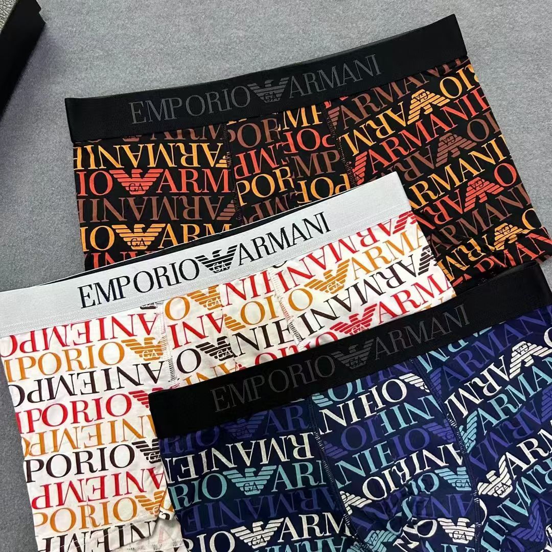 Emporio Armani PrintCore Briefs – Iconic Logo Series