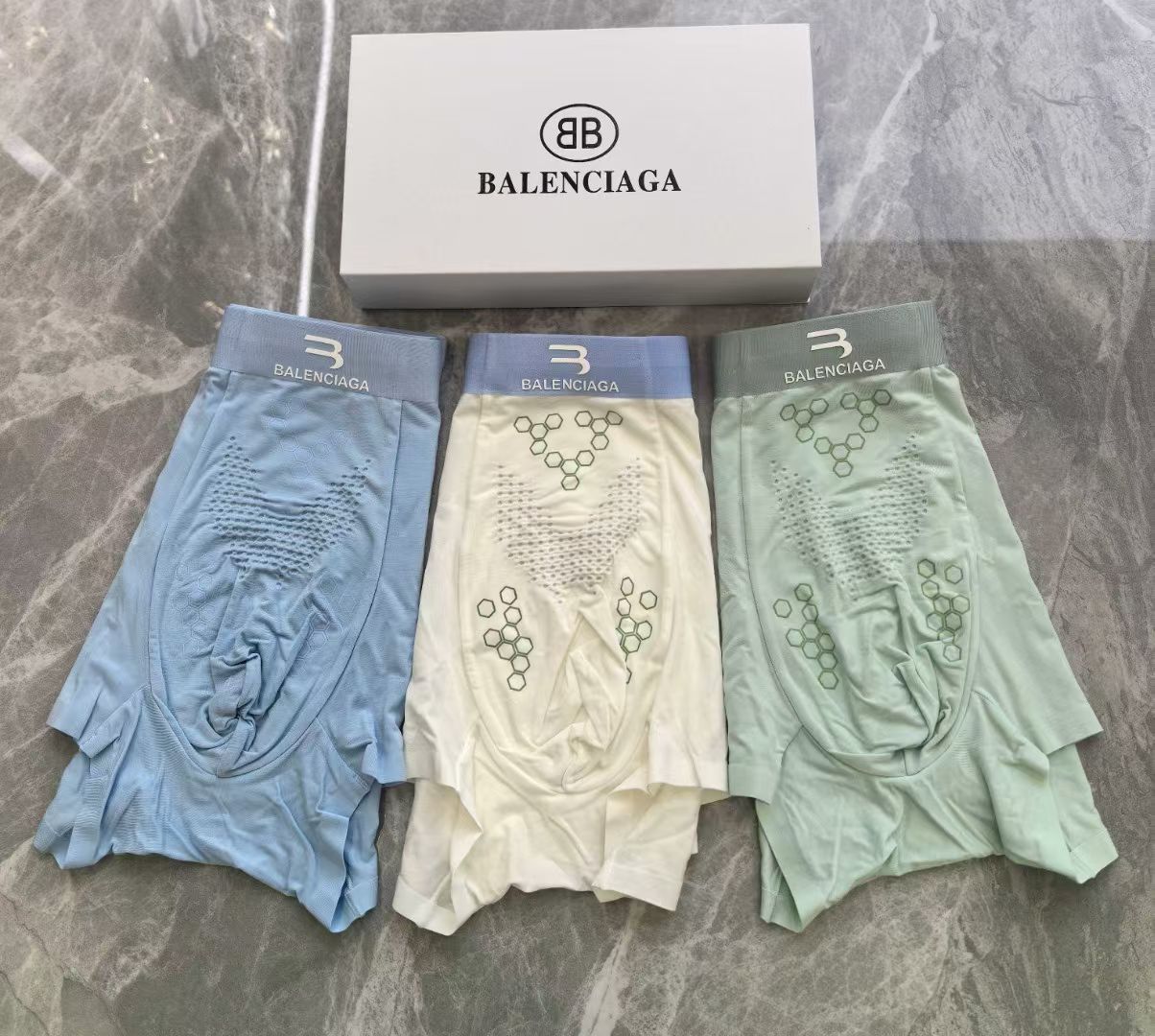 Balenciaga HexLine Briefs – BB Texture Edition
