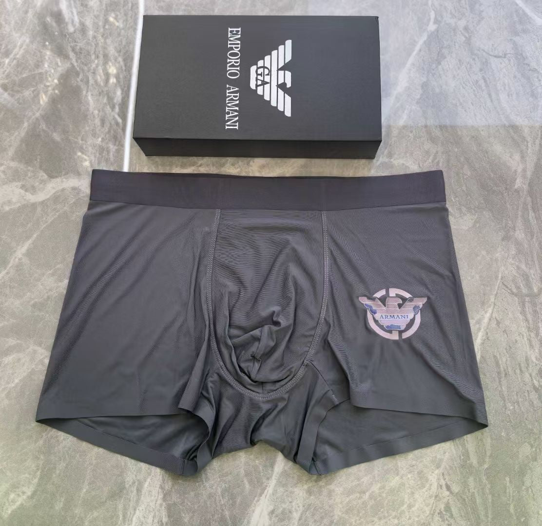 Emporio Armani AeroBriefs – Signature Crest Edition