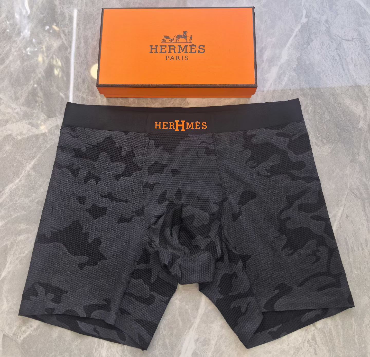 Hermès EquiBand Briefs – Carriage Crest Edition