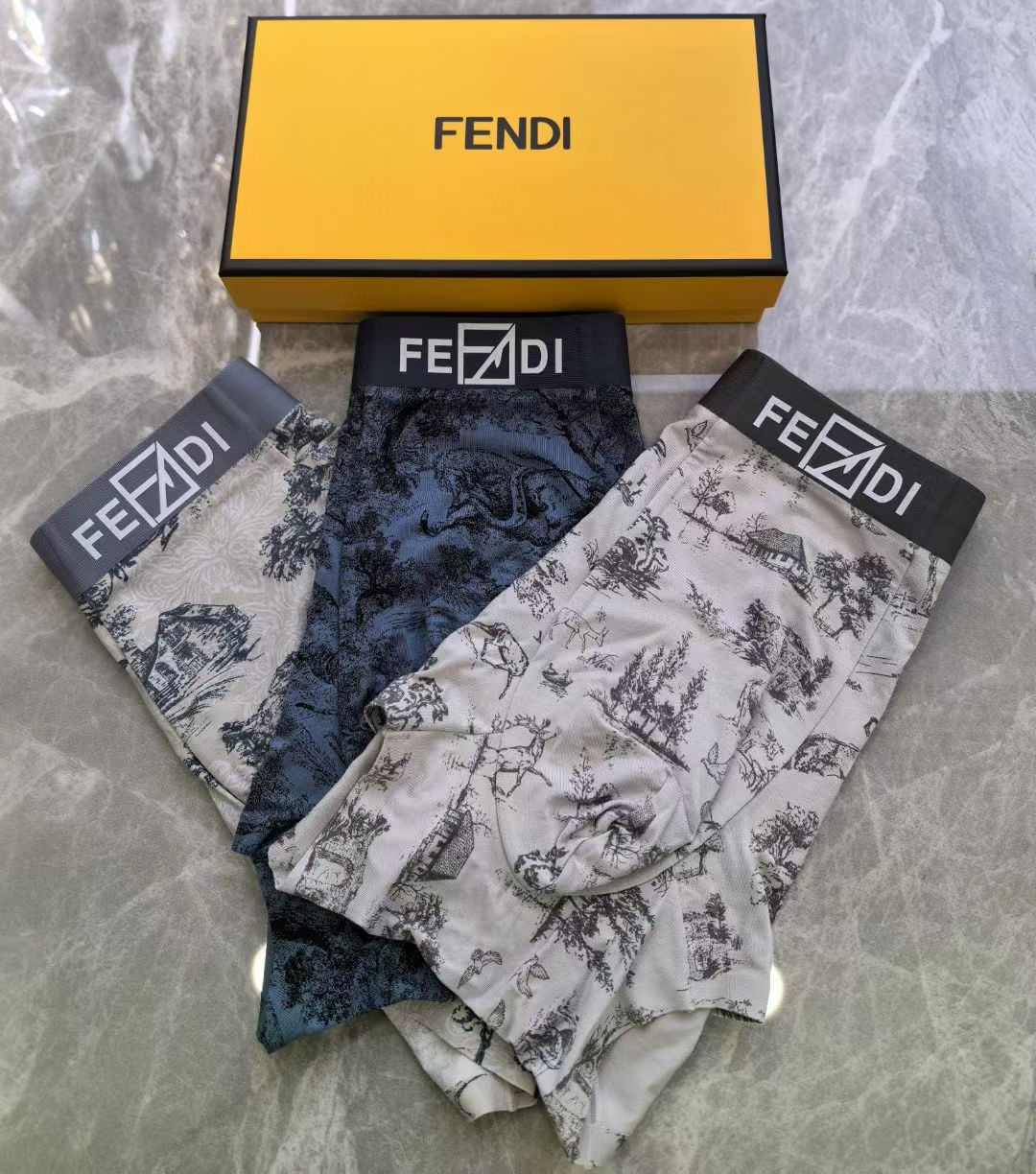 Fendi VistaPrint Briefs – Heritage Toile Edition