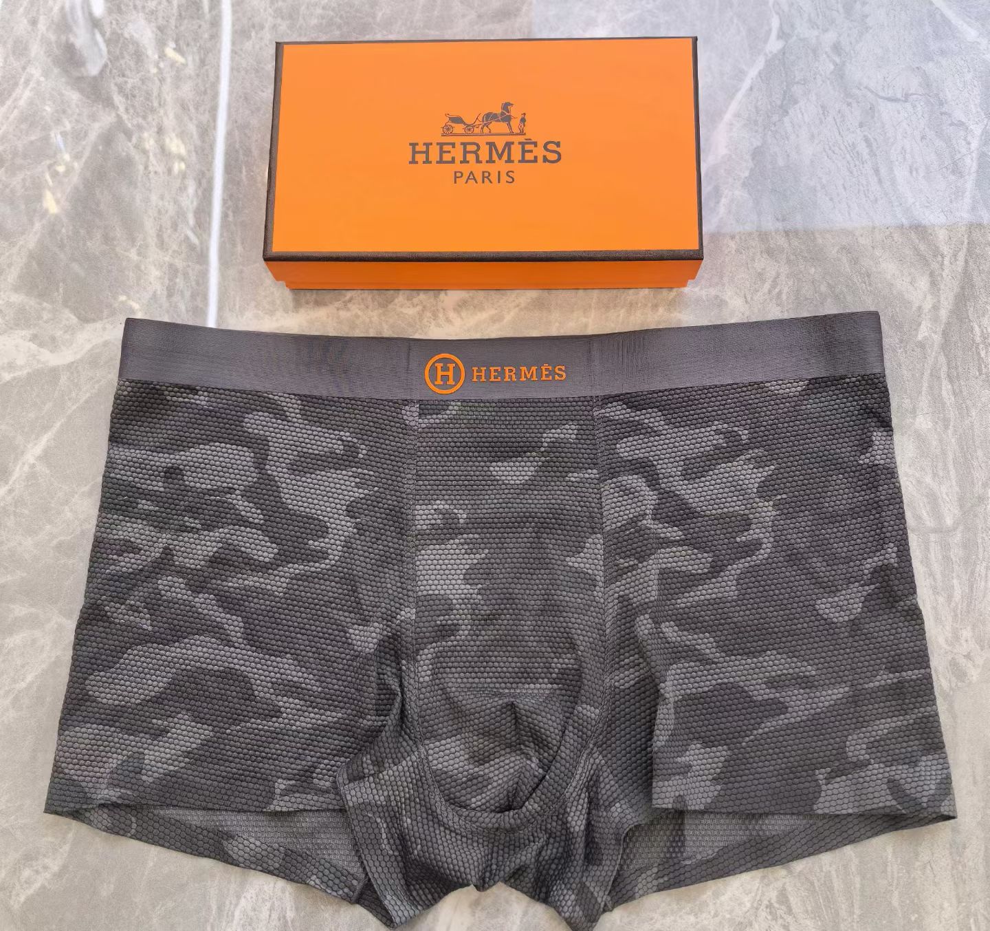 Hermès BlueCrest Briefs – Atelier Camouflage Editio