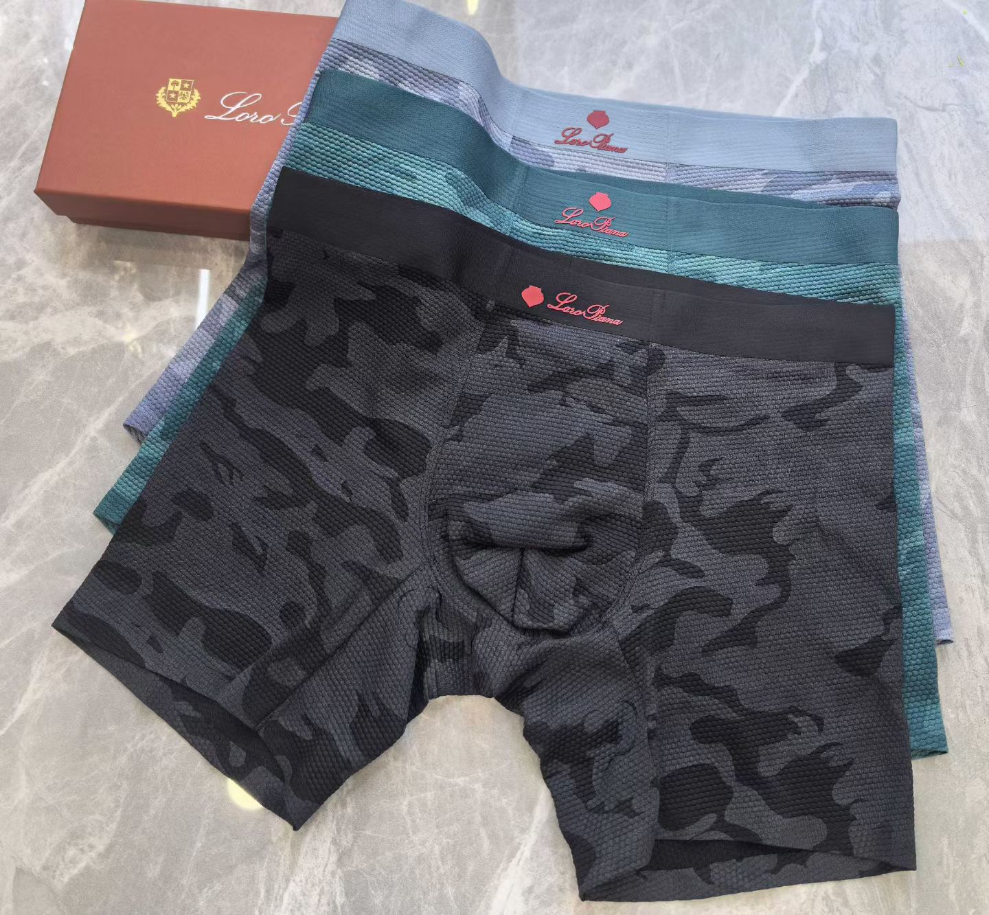 Loro Piana CrestTone Briefs – Riviera Texture Edition