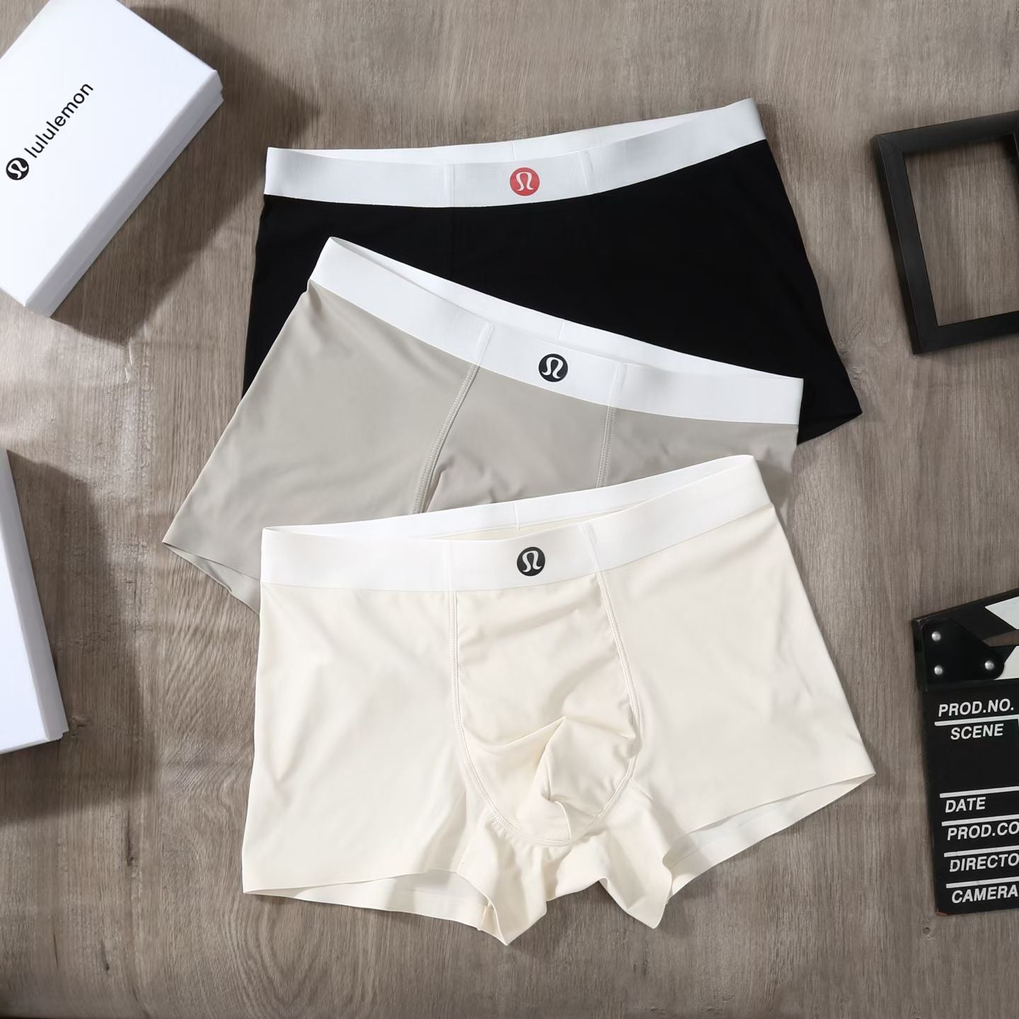 Lululemon CoreFlex Briefs – Studio Neutral Edition