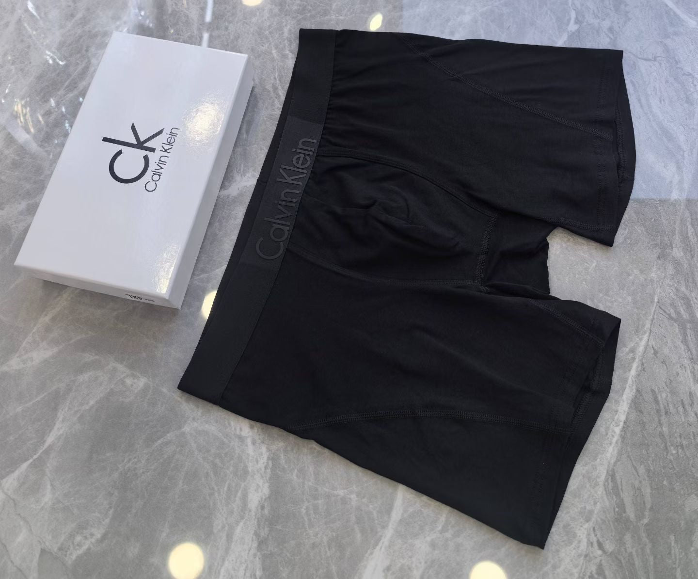 Calvin Klein Men’s Underwear – 3-Pack in Light Blue, White & Black