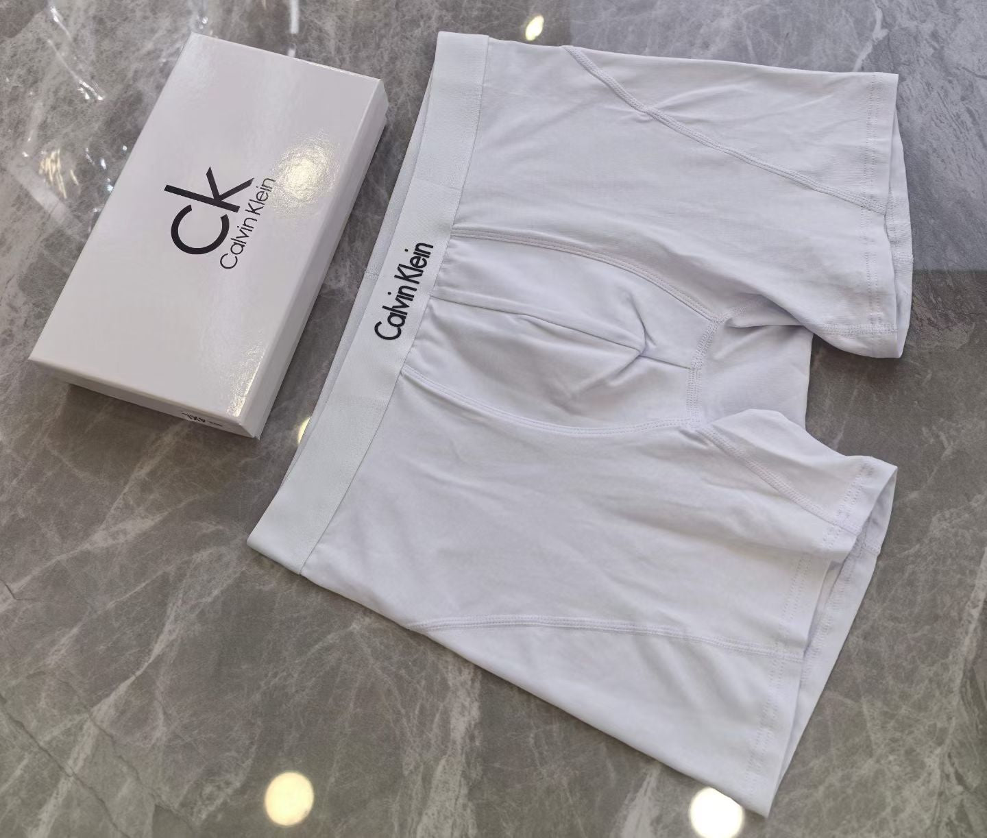 Calvin Klein Men’s Underwear – 3-Pack in Light Blue, White & Black