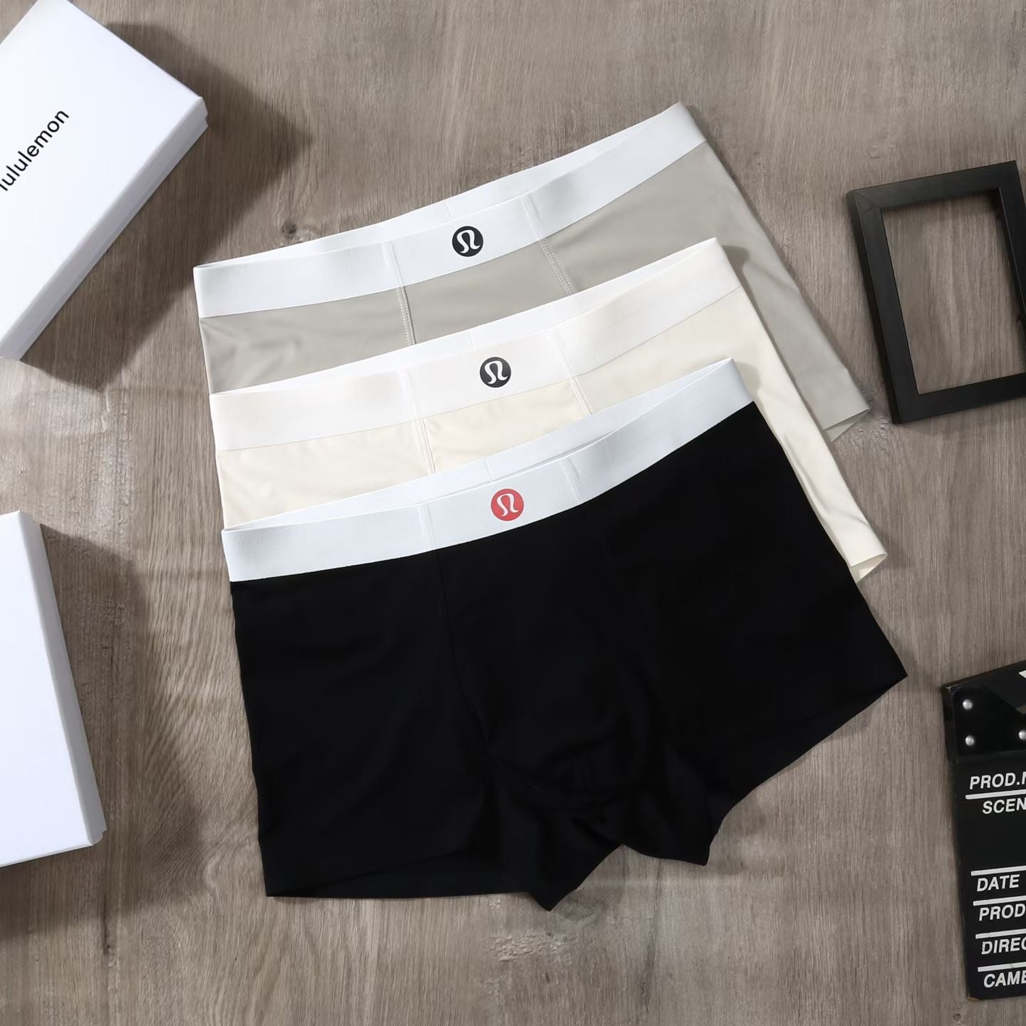 Lululemon CoreFlex Briefs – Studio Neutral Edition