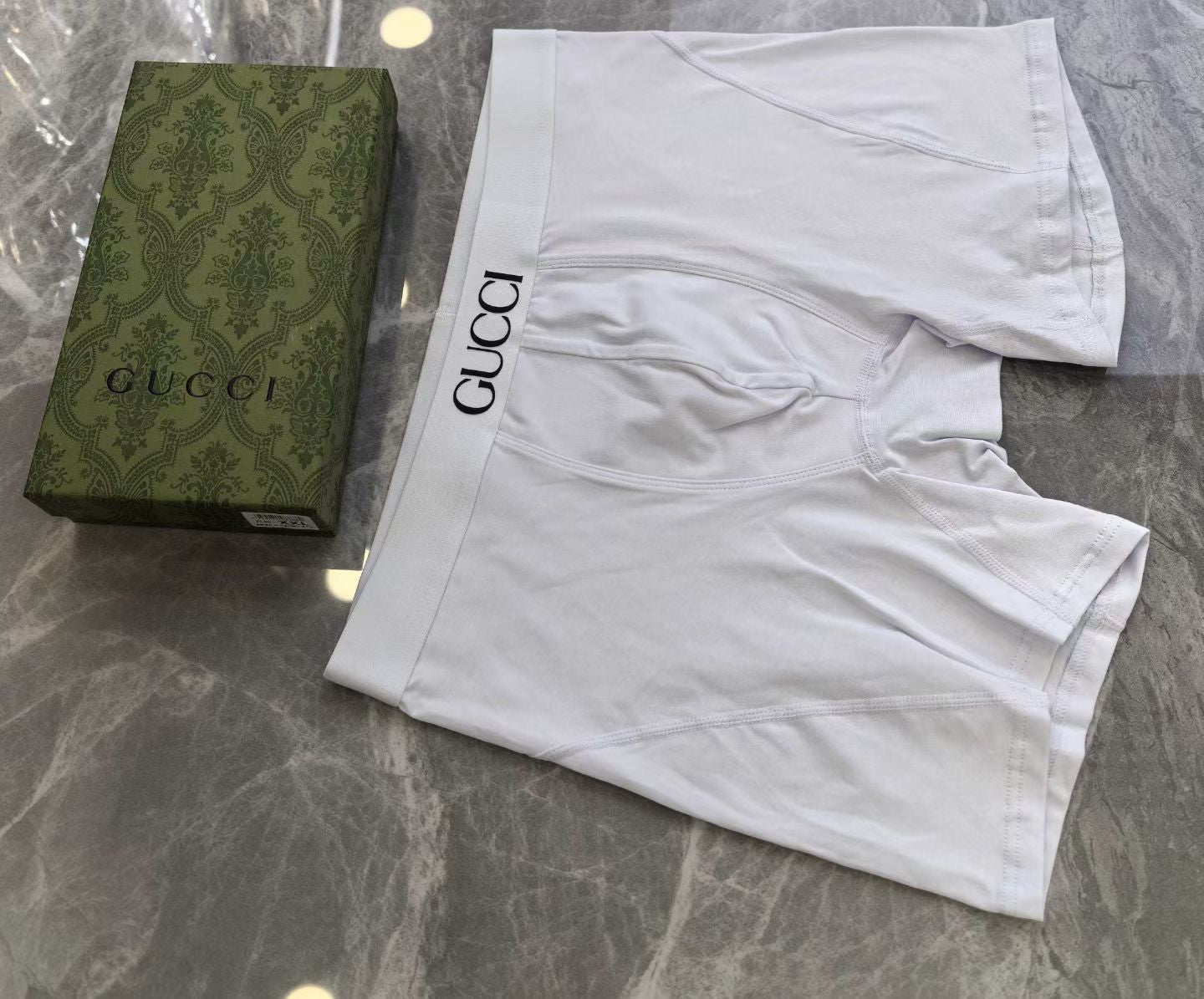 Gucci CoreLine Briefs – Monochrome Signature Edition