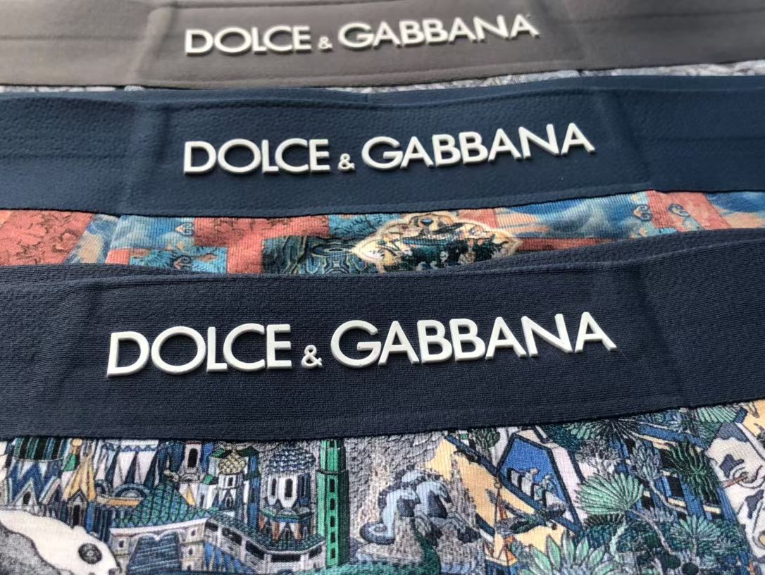 Dolce & Gabbana ArtMotive Briefs – Patterned Luxe Edition