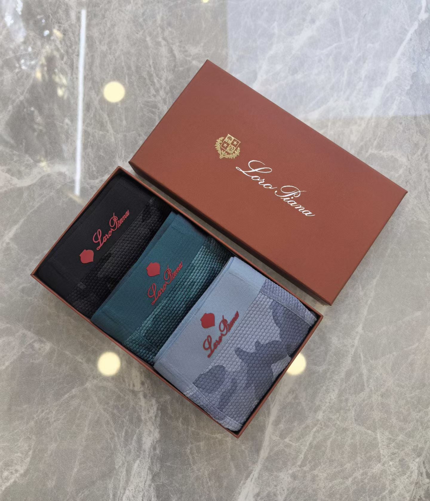 Loro Piana CrestTone Briefs – Riviera Texture Edition