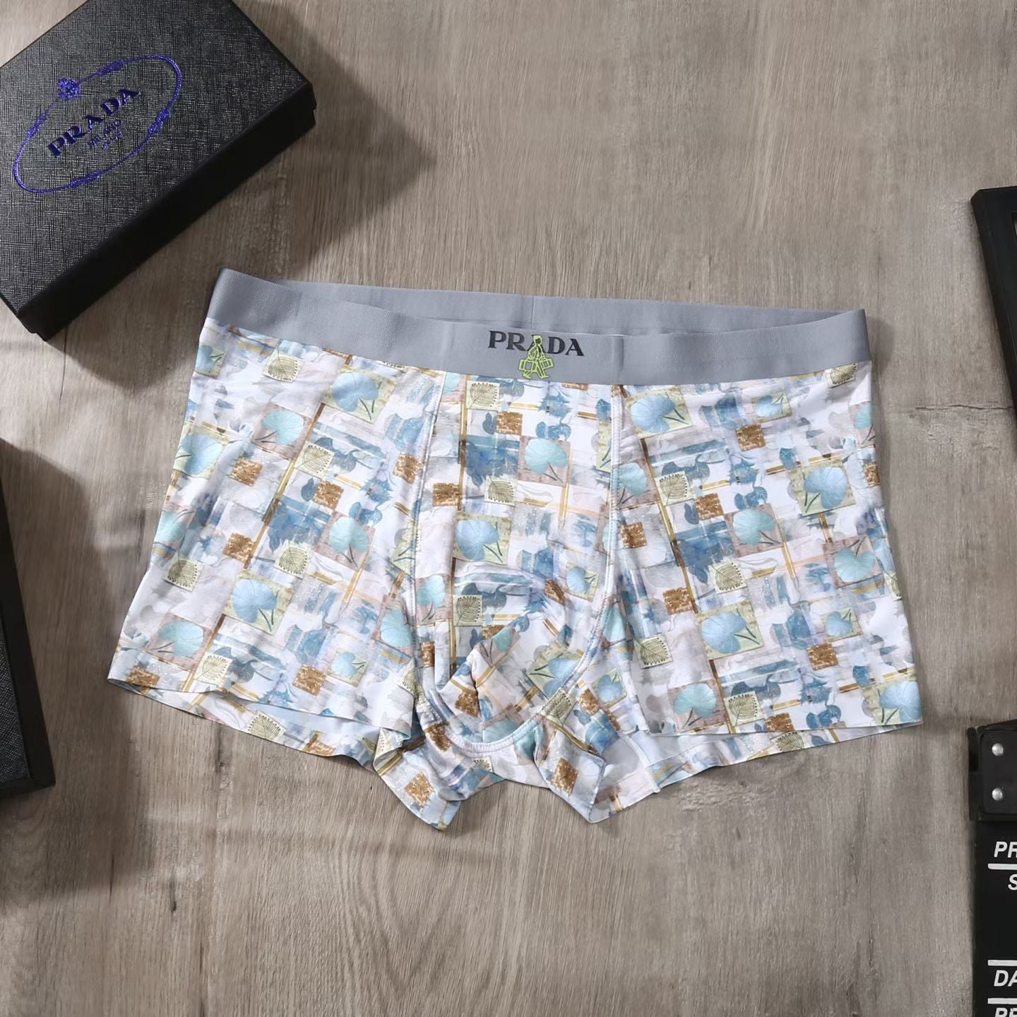 Prada Cinematique Boxer Set – Patterned Prestige Edition