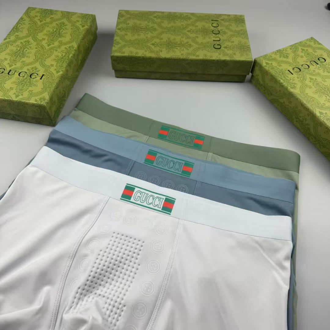 Gucci StripeCrest Briefs – Heritage Band Edition