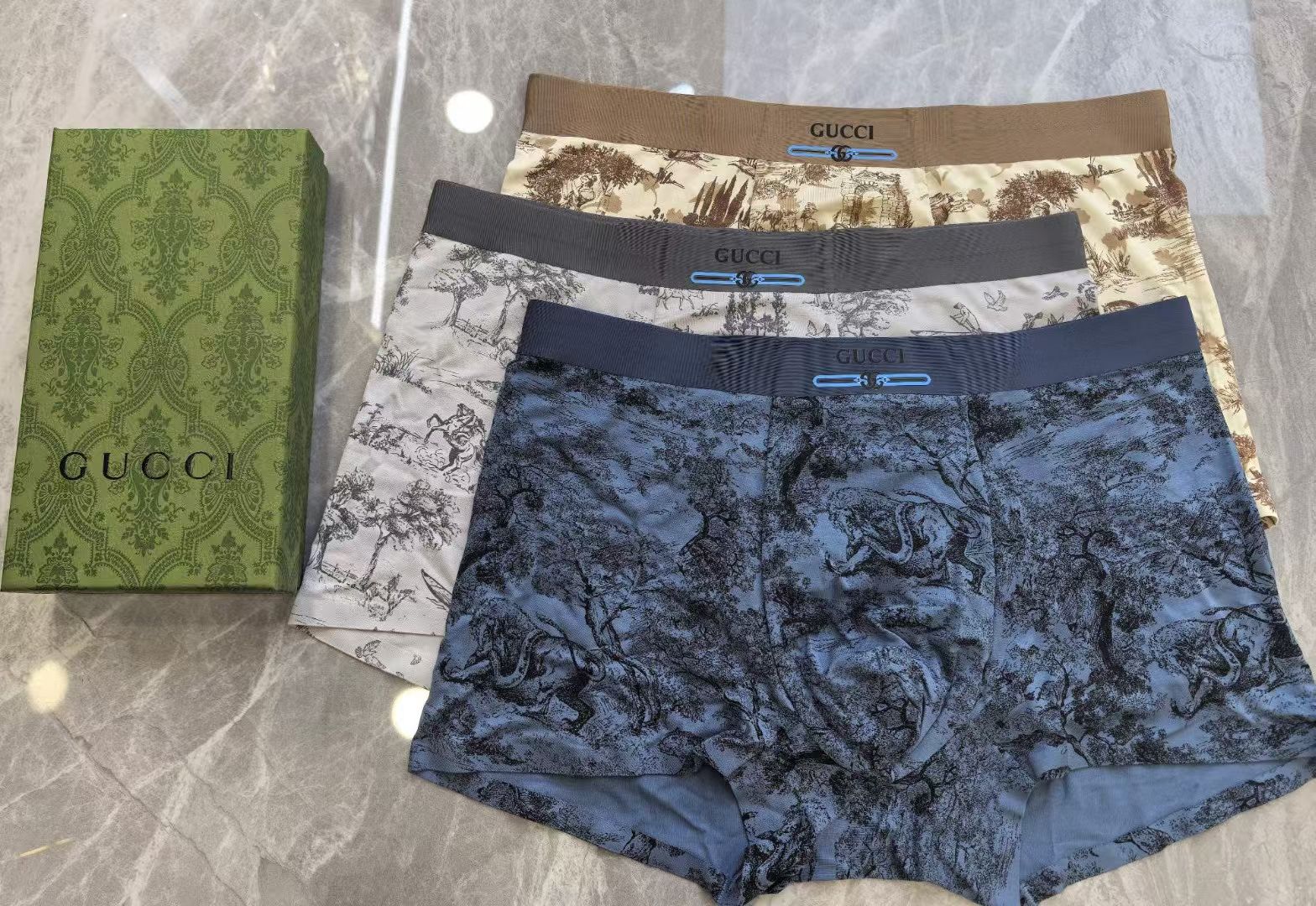 Gucci ToileVista Briefs – Artisan Scene Edition