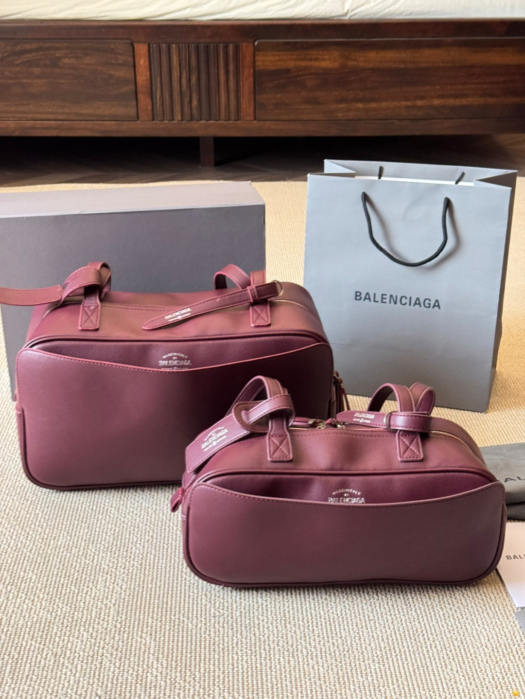 Balenciaga Logo Handbag Collection  Duffle & Top-Handle Styles