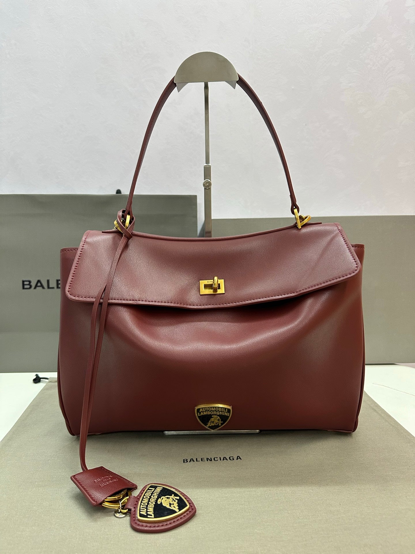 Balenciaga x Lamborghini Flap Handbag