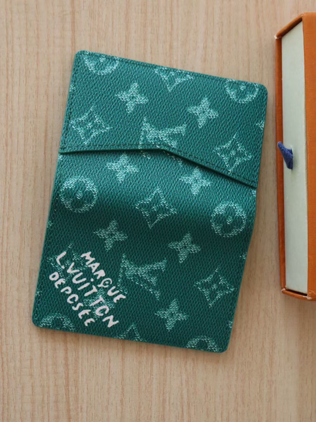 Louis Vuitton Monogram Cardholders – Green & Tan Editions