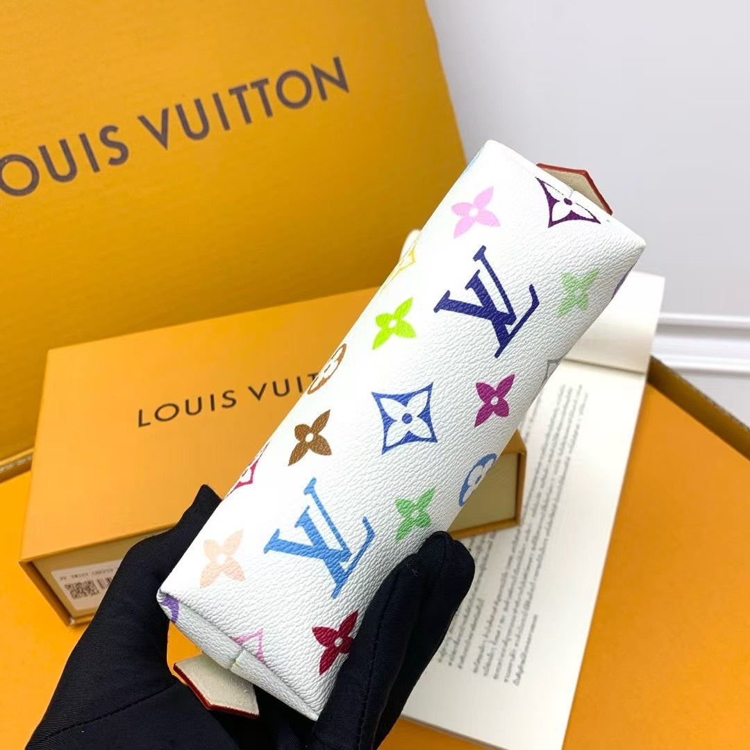 Louis Vuitton Multicolor Monogram Cosmetic Pouches – White & Black Editions