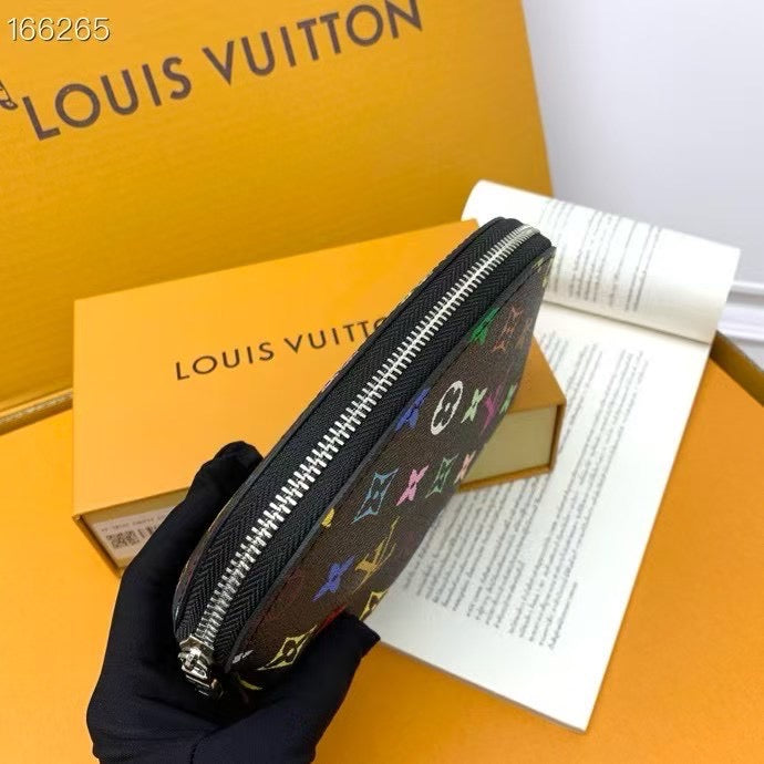 Louis Vuitton Multicolor Monogram Cosmetic Pouches – White & Black Editions