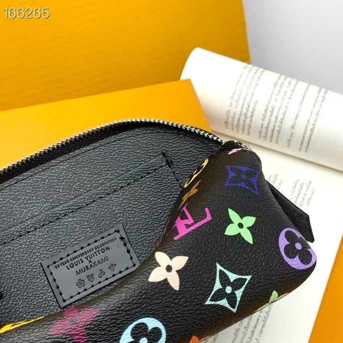 Louis Vuitton Multicolor Monogram Cosmetic Pouches – White & Black Editions