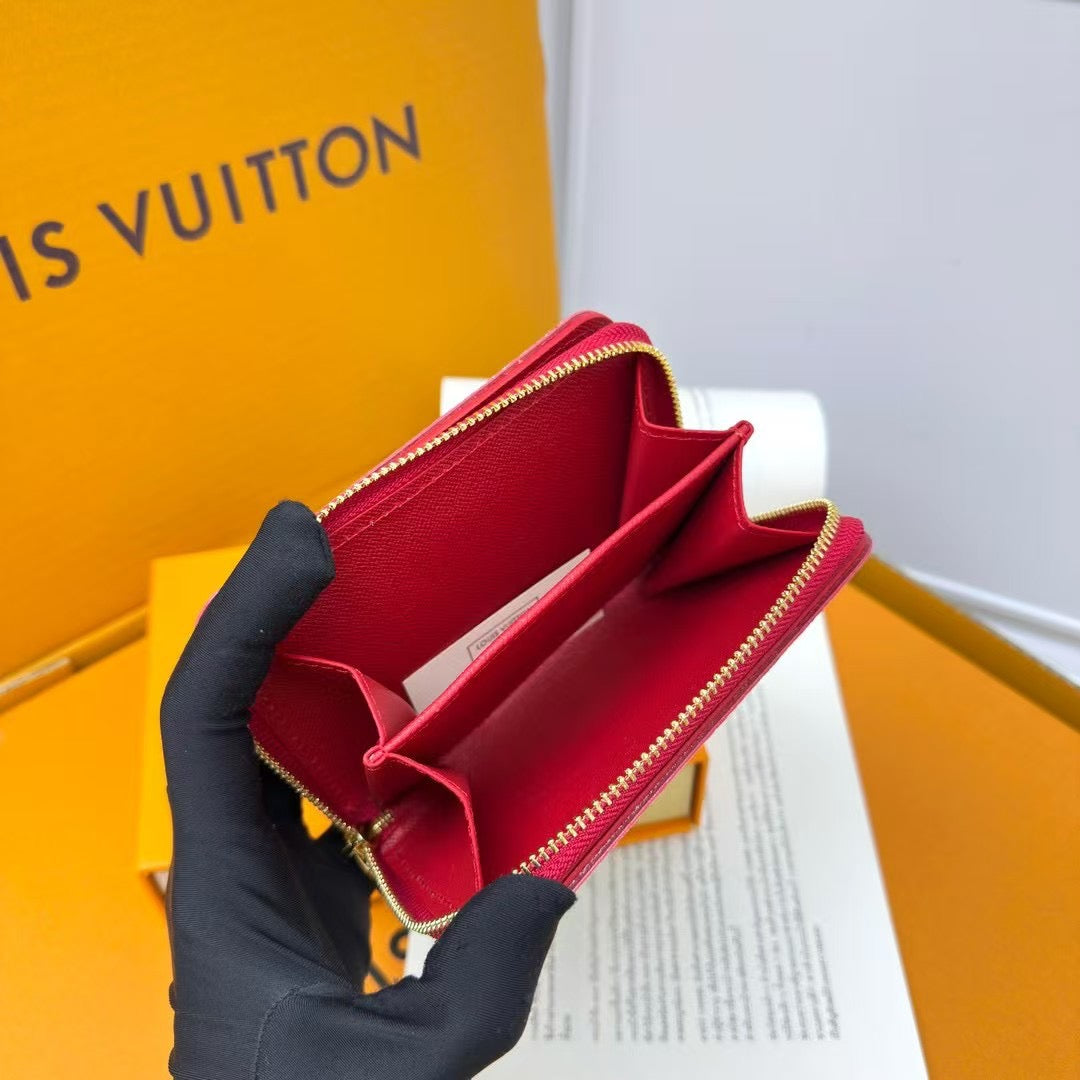 Louis Vuitton Multicolor Monogram Wallet Collection – Red & White Editions