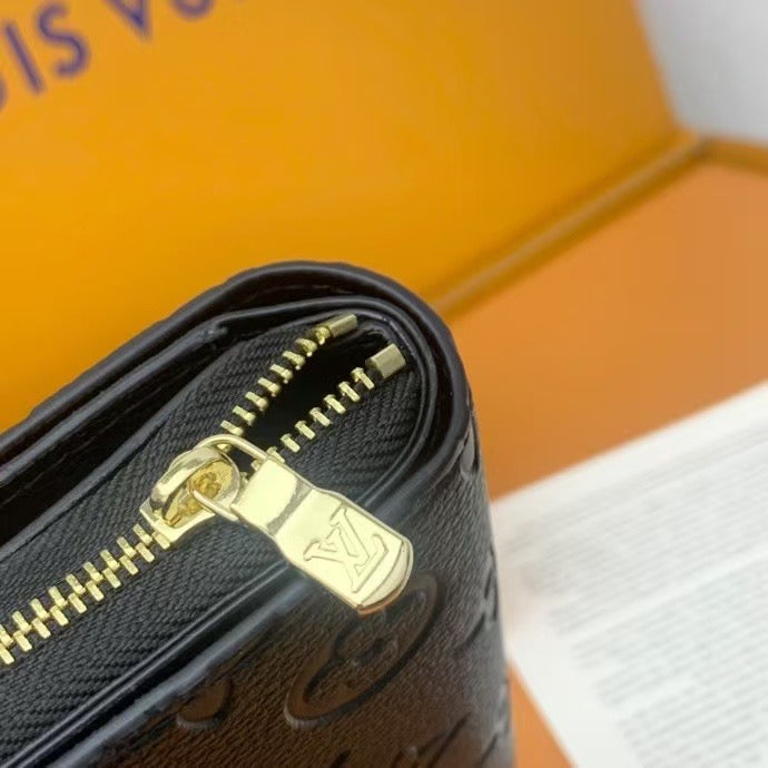 Louis Vuitton Black Monogram Wallets – Zipper & Snap Editions