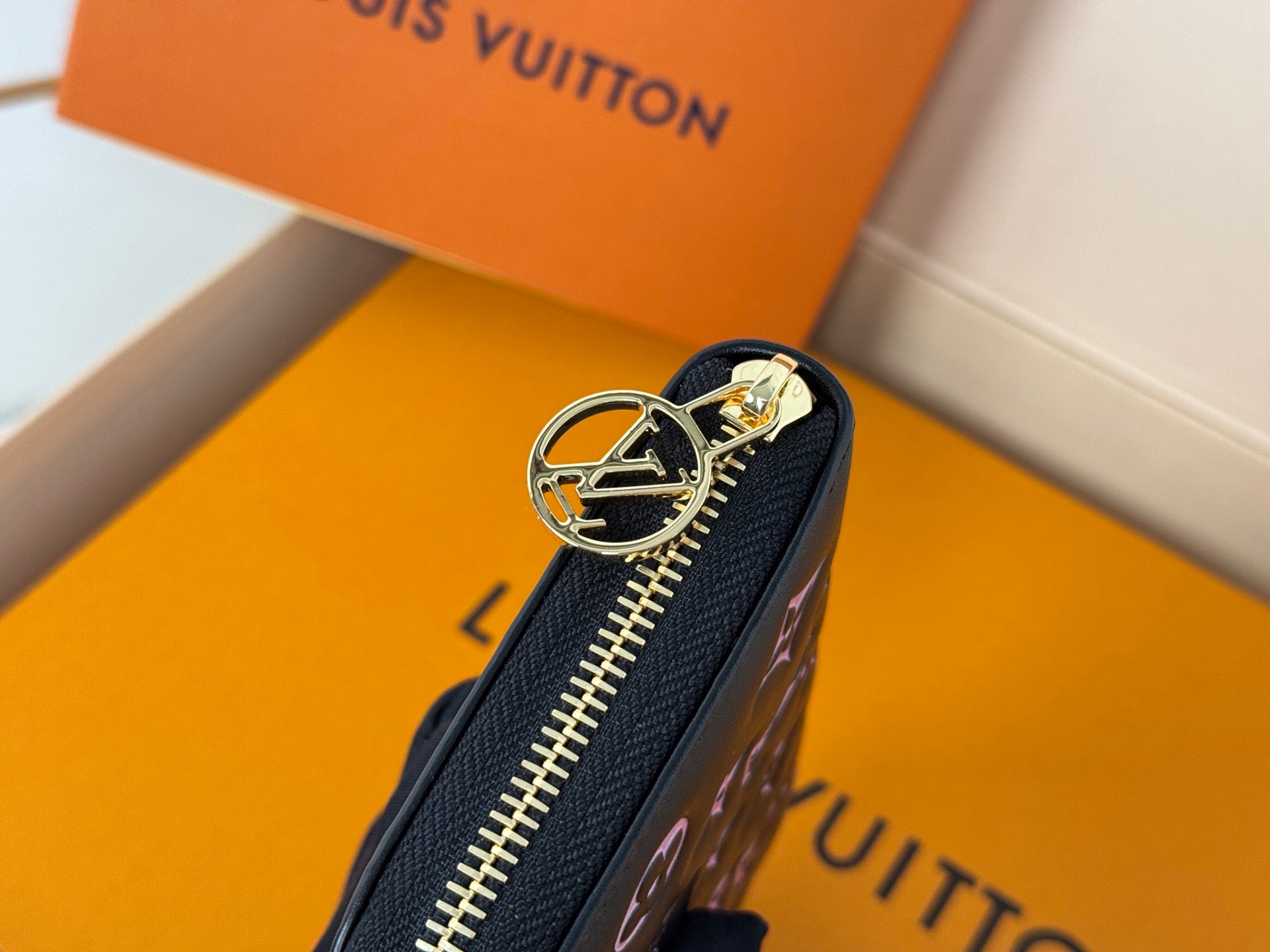 Louis Vuitton Black & Pink Monogram Wallet – Murakami 20th Anniversary Edition