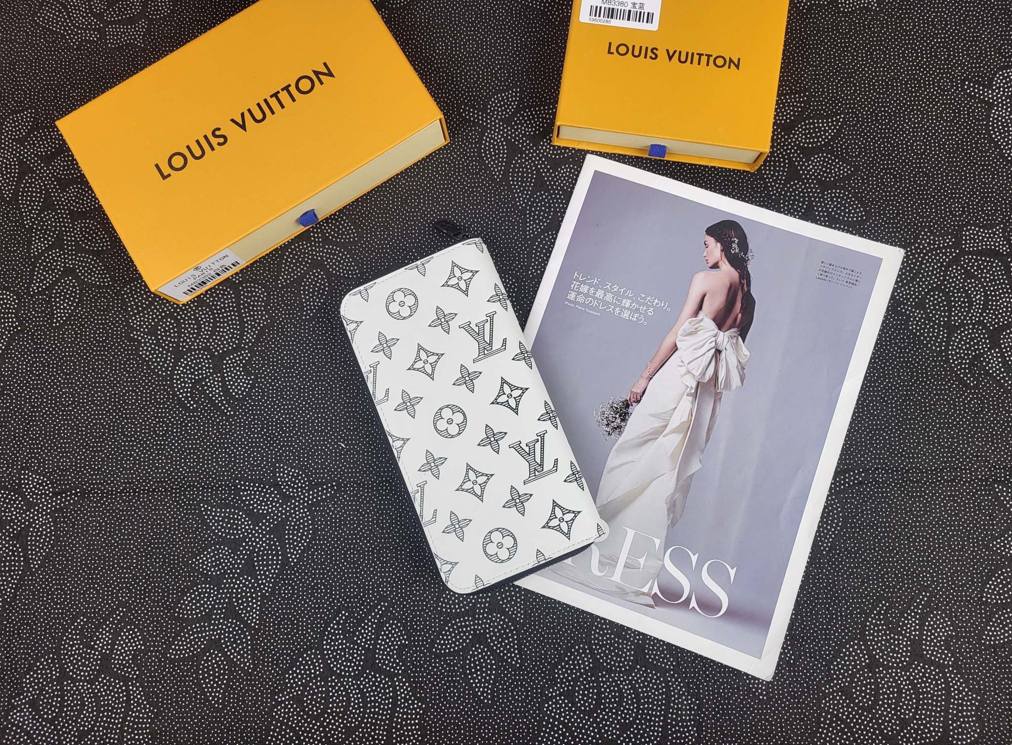 Louis Vuitton White Monogram Wallet Collection
