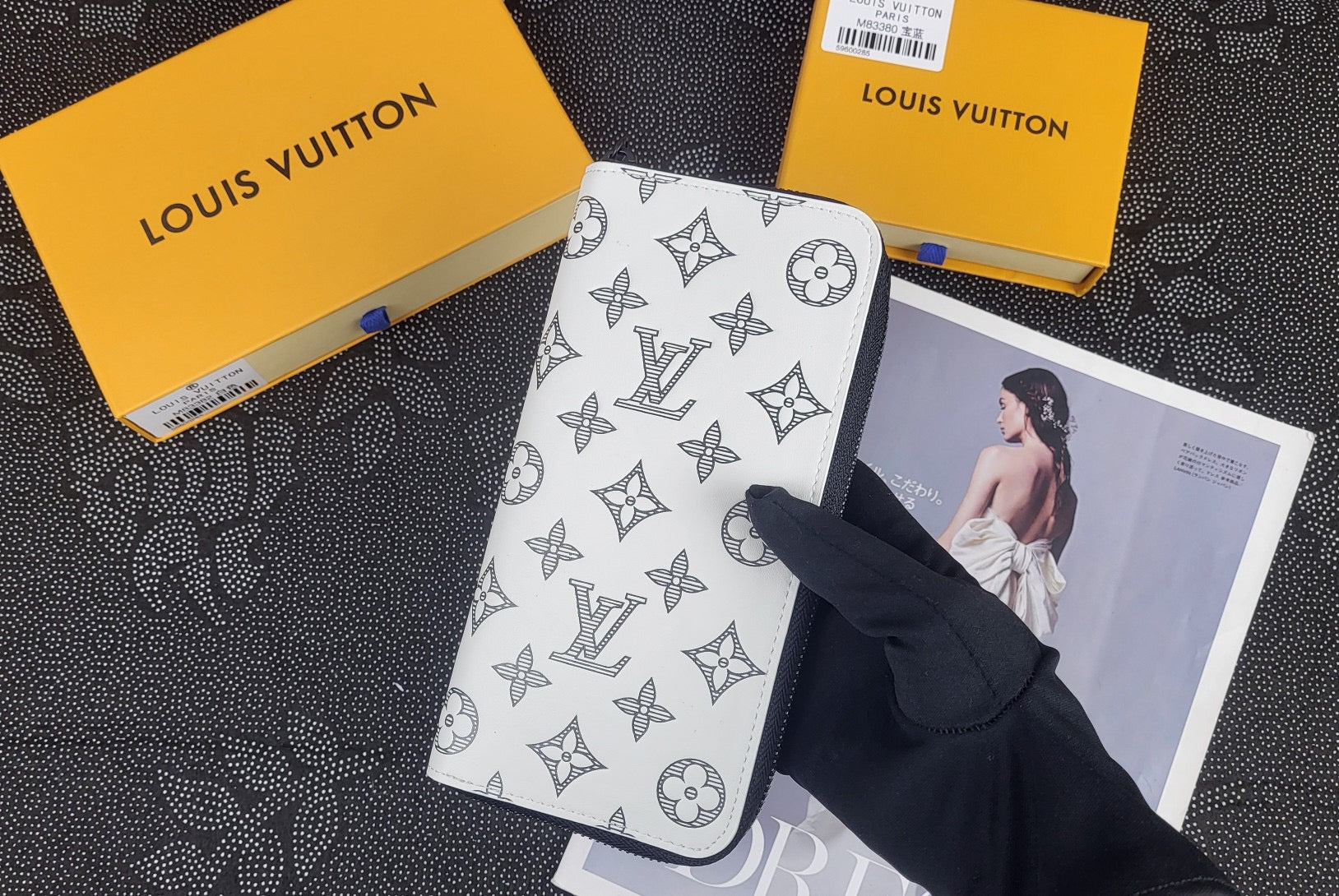 Louis Vuitton White Monogram Wallet Collection
