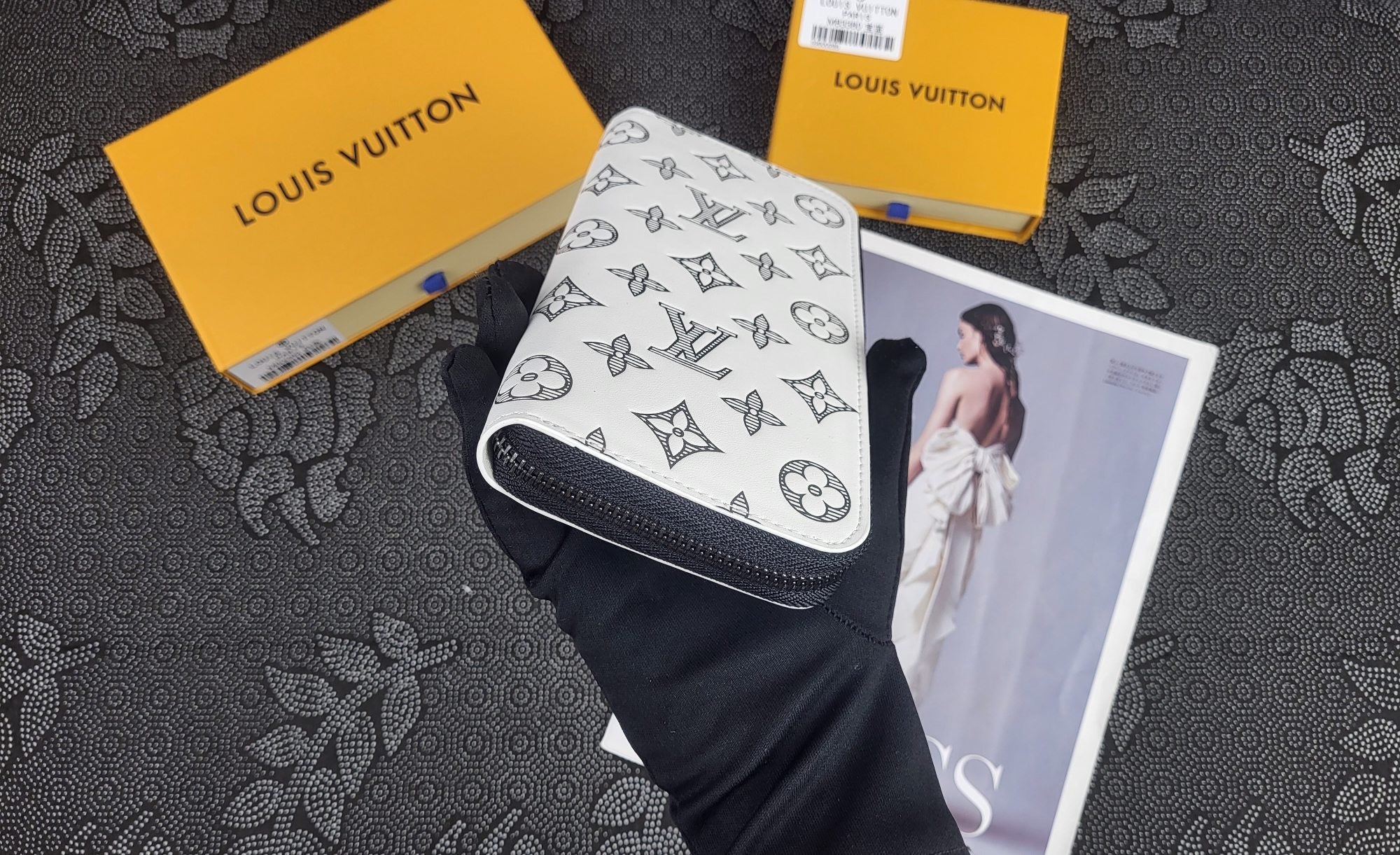 Louis Vuitton White Monogram Wallet Collection