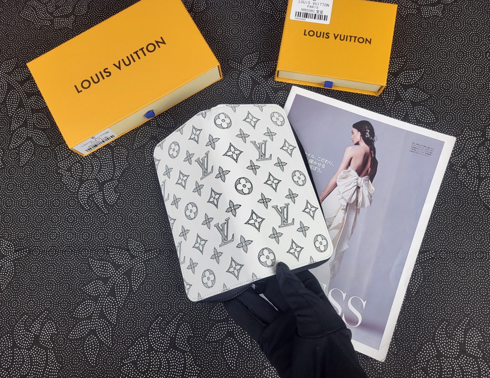 Louis Vuitton White Monogram Wallet Collection