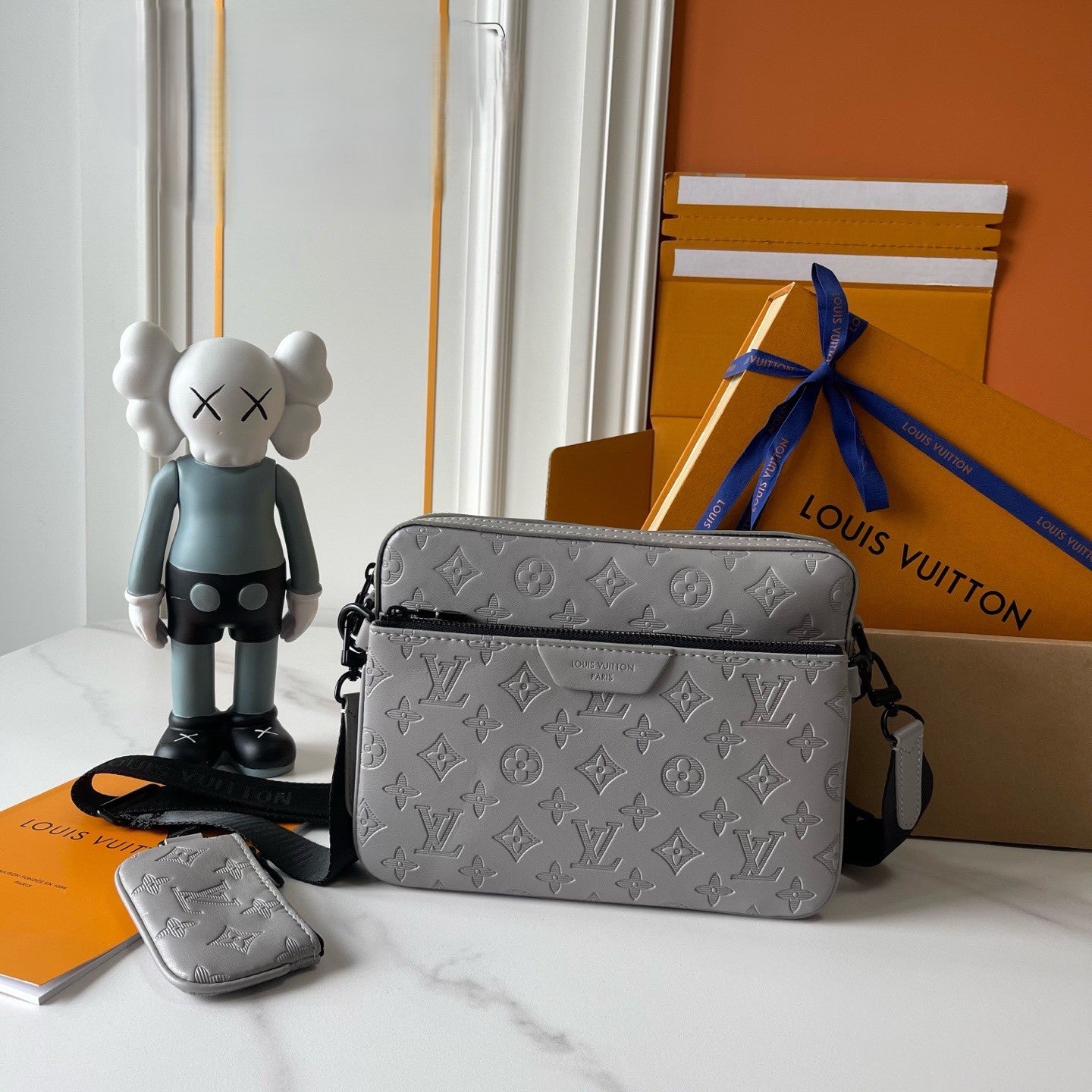 Louis Vuitton Embossed Monogram Crossbody Collection – Trio Color Series