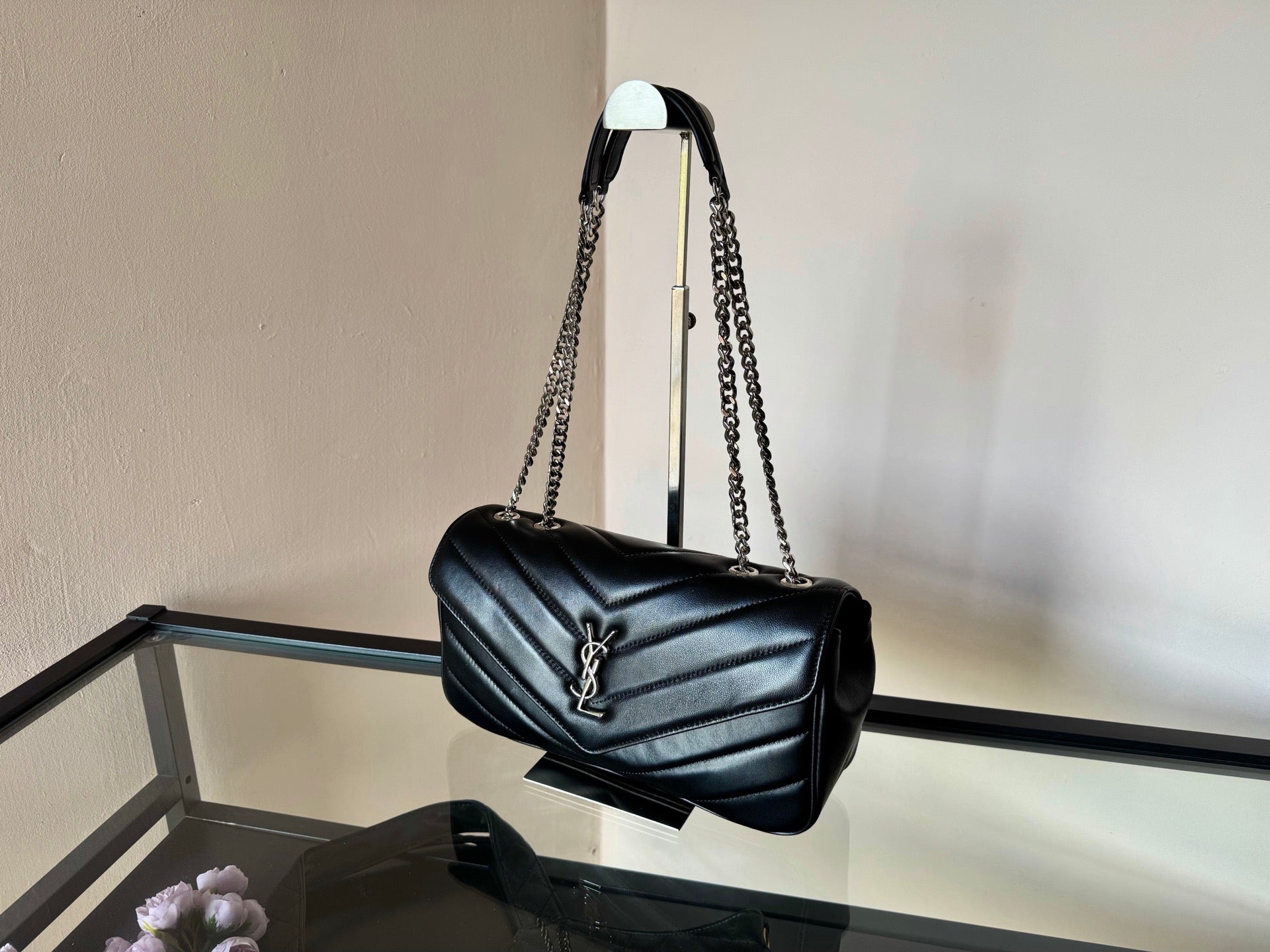 Yves Saint Laurent Chevron Quilted Handbag Collection – Signature YSL Series