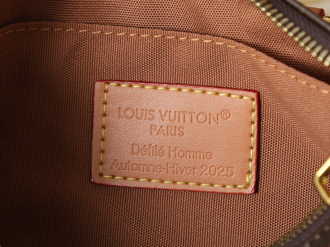 Louis Vuitton Monogram Suede Accent Handbag – Heritage Remix Edition