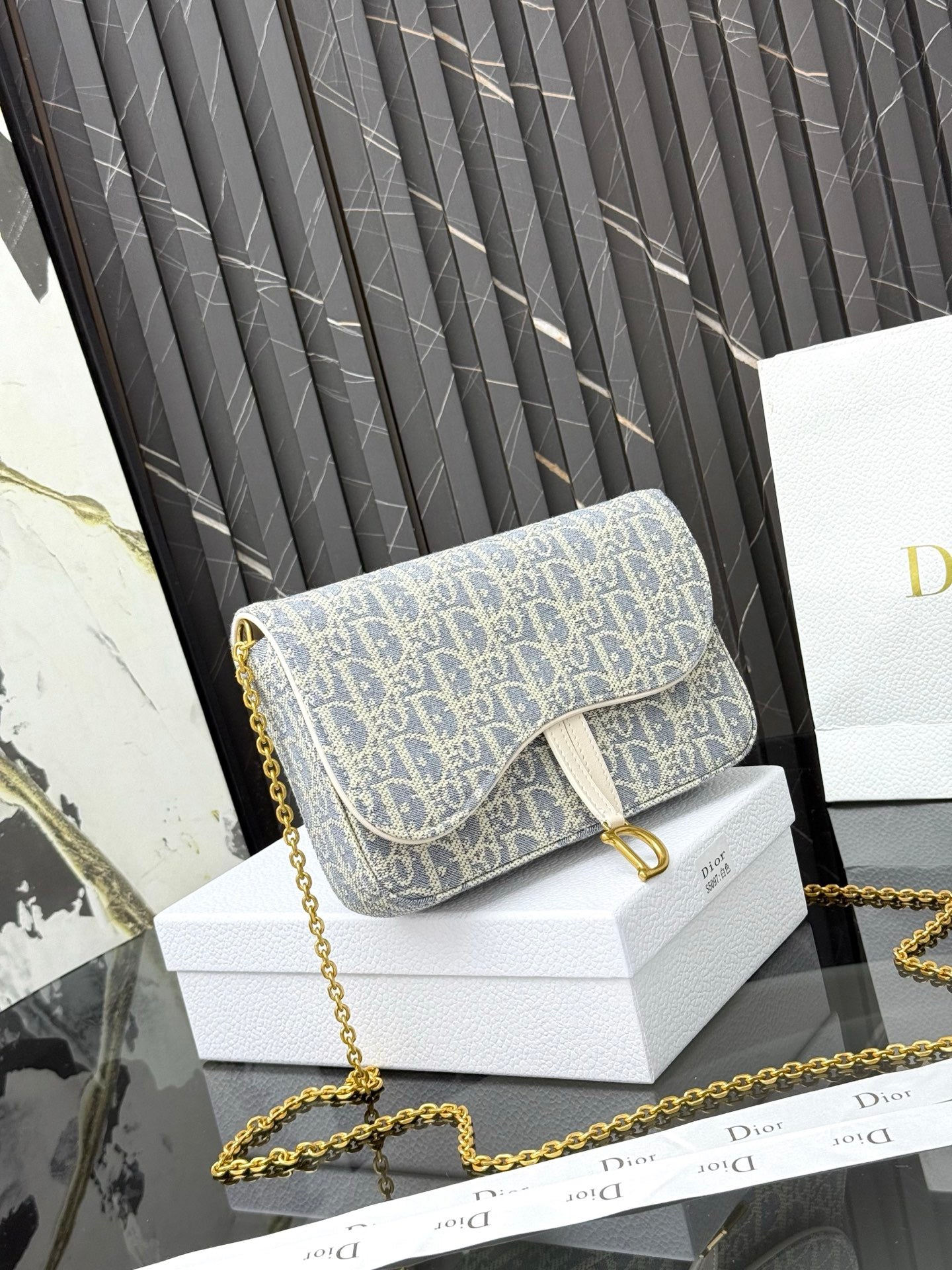 Dior Monogram Flap Handbag Collection – Chain Charm Series